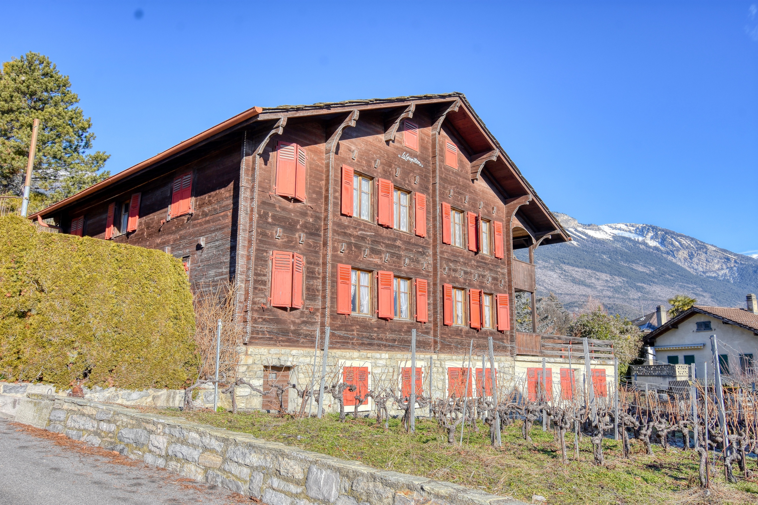 Chalet Veyras - Bâtiment