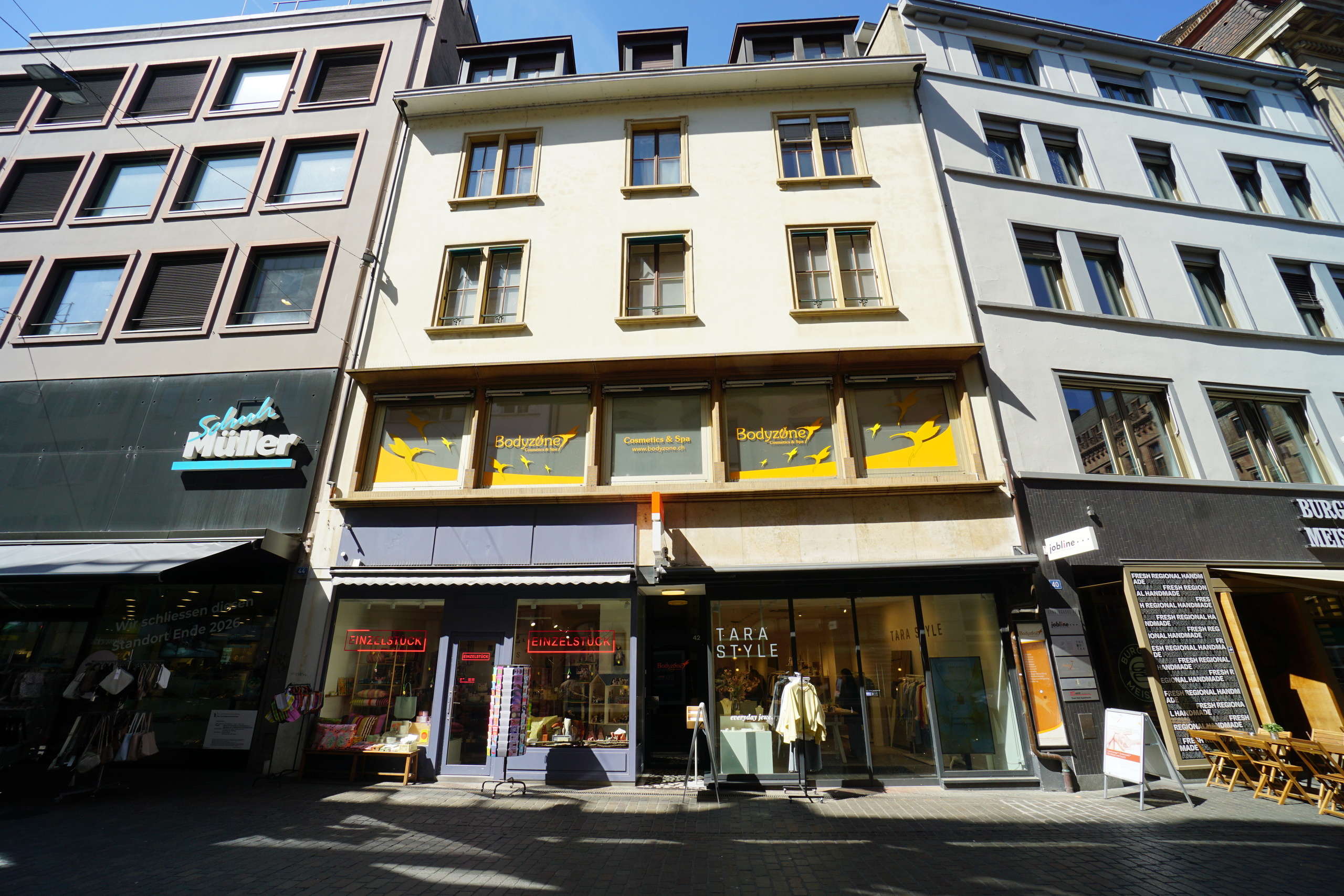 Fassade Gerbergasse 42 Fassade Gerbergasse 42