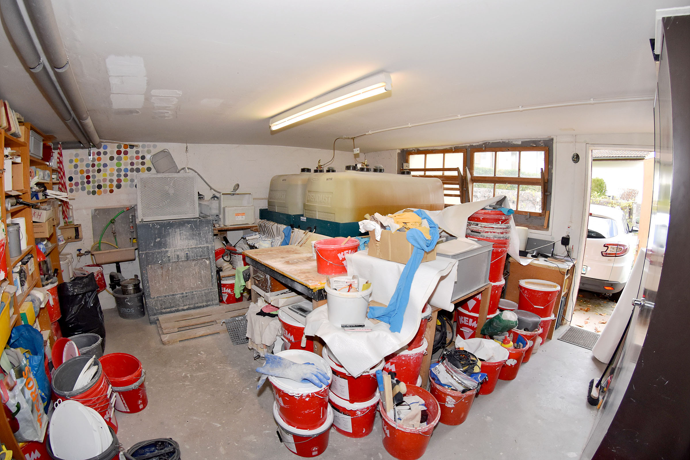 Heizraum mit Tanklager Heizraum mit Tanklager