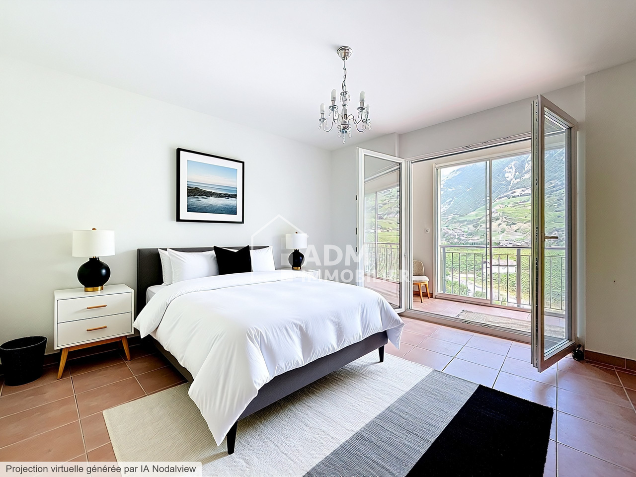 Chambre parentale - photo retravaillée Chambre parentale - photo retravaillée