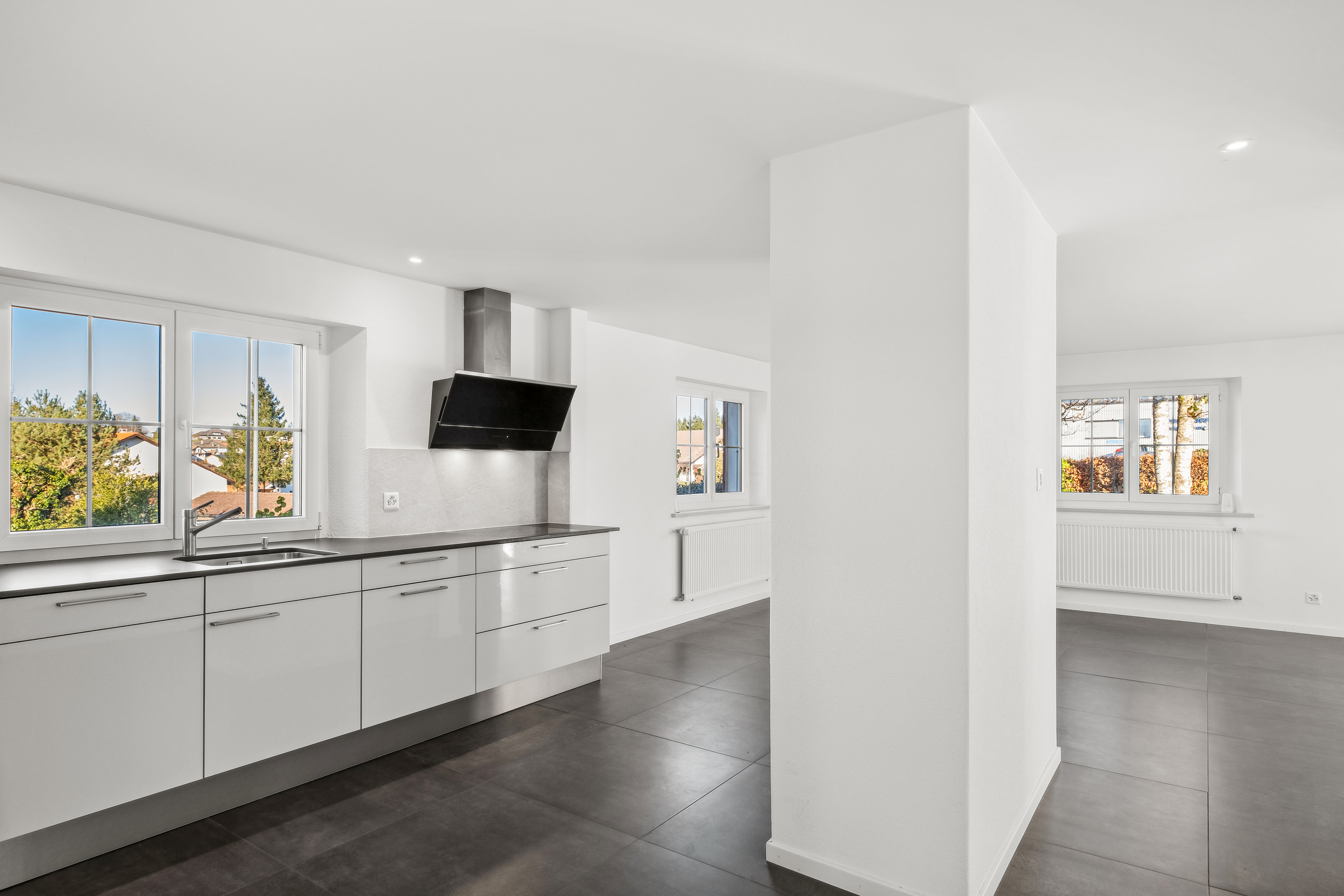 Cuisine ouverte sur le séjour