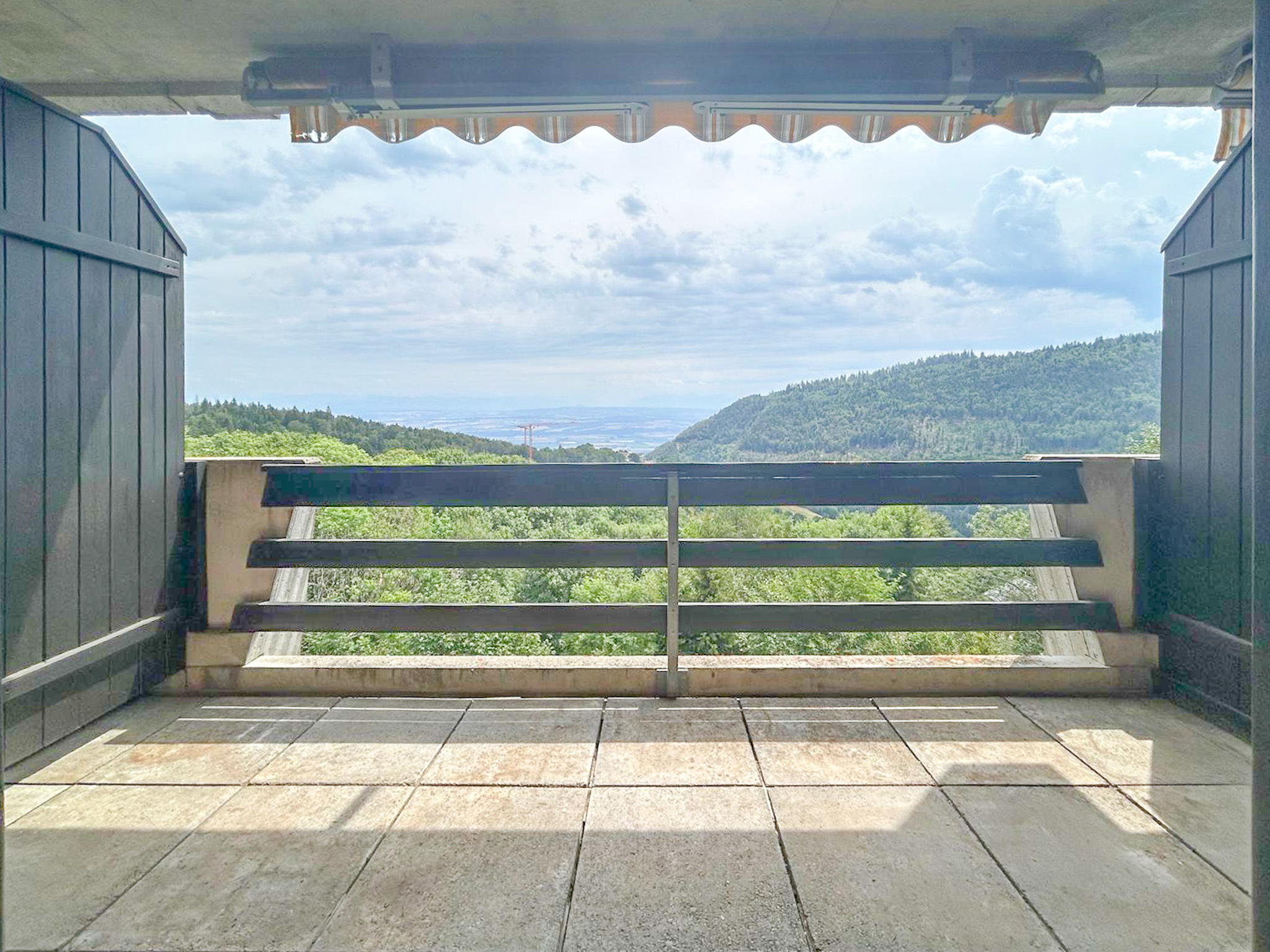 Balcon exposé Sud