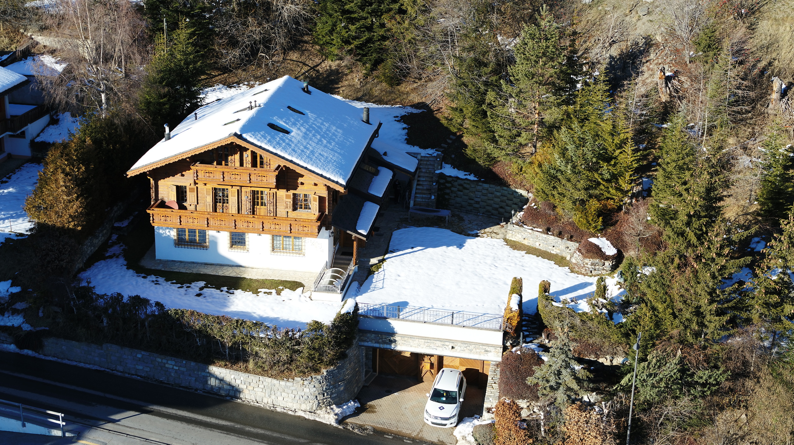 Vue aérienne / Chalet 