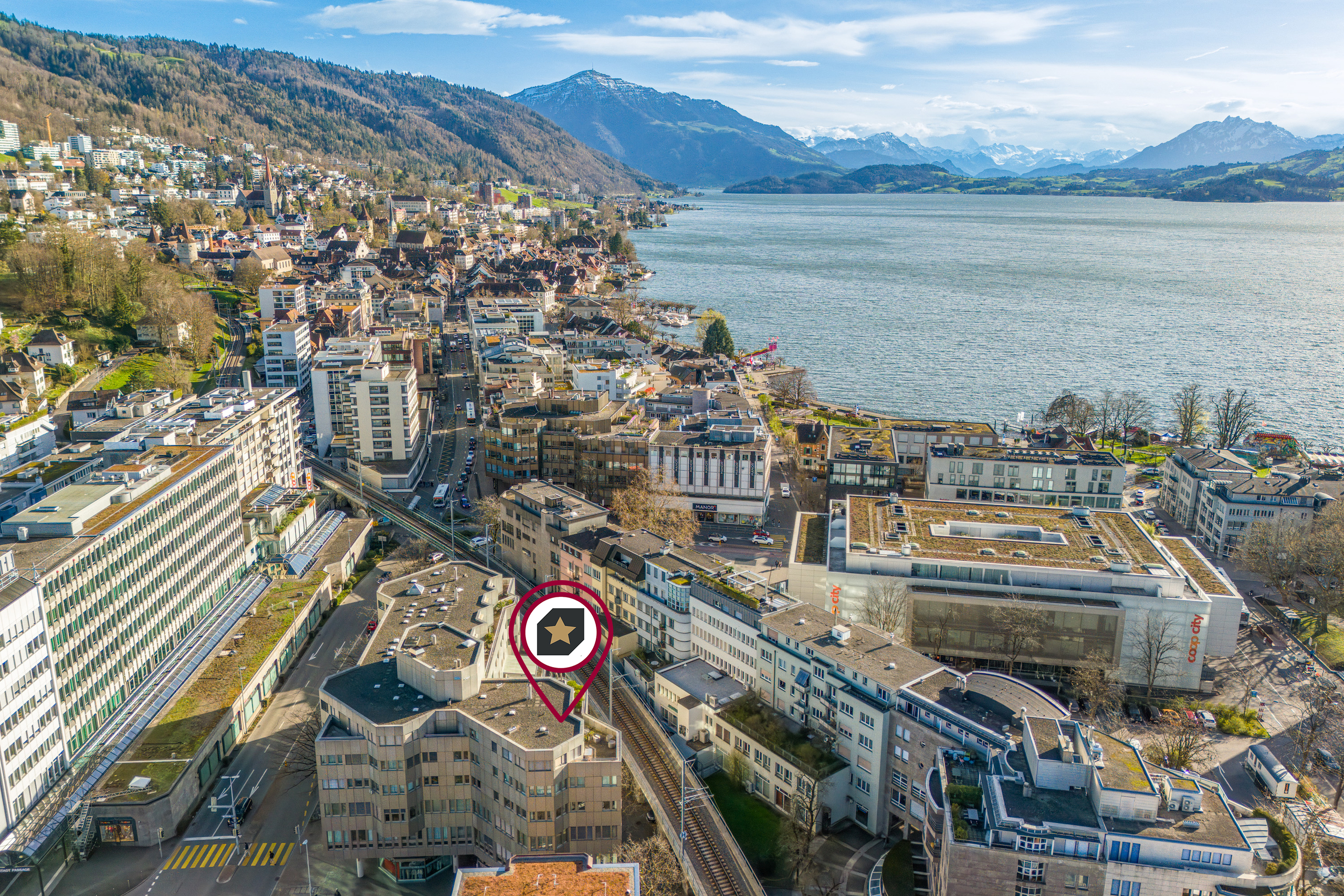 Wenige Fussschritte zum See entfernter Wohnerlebnis.