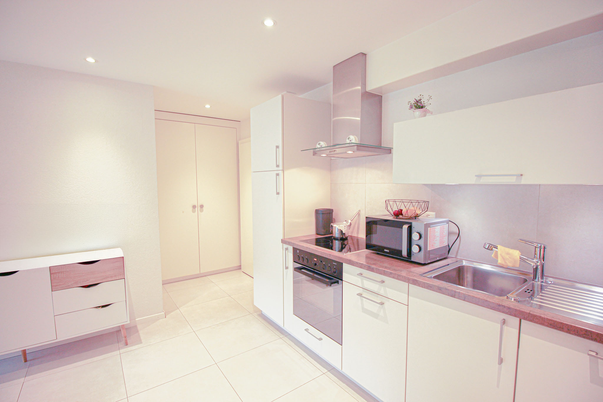 Cuisine agencée ouverte