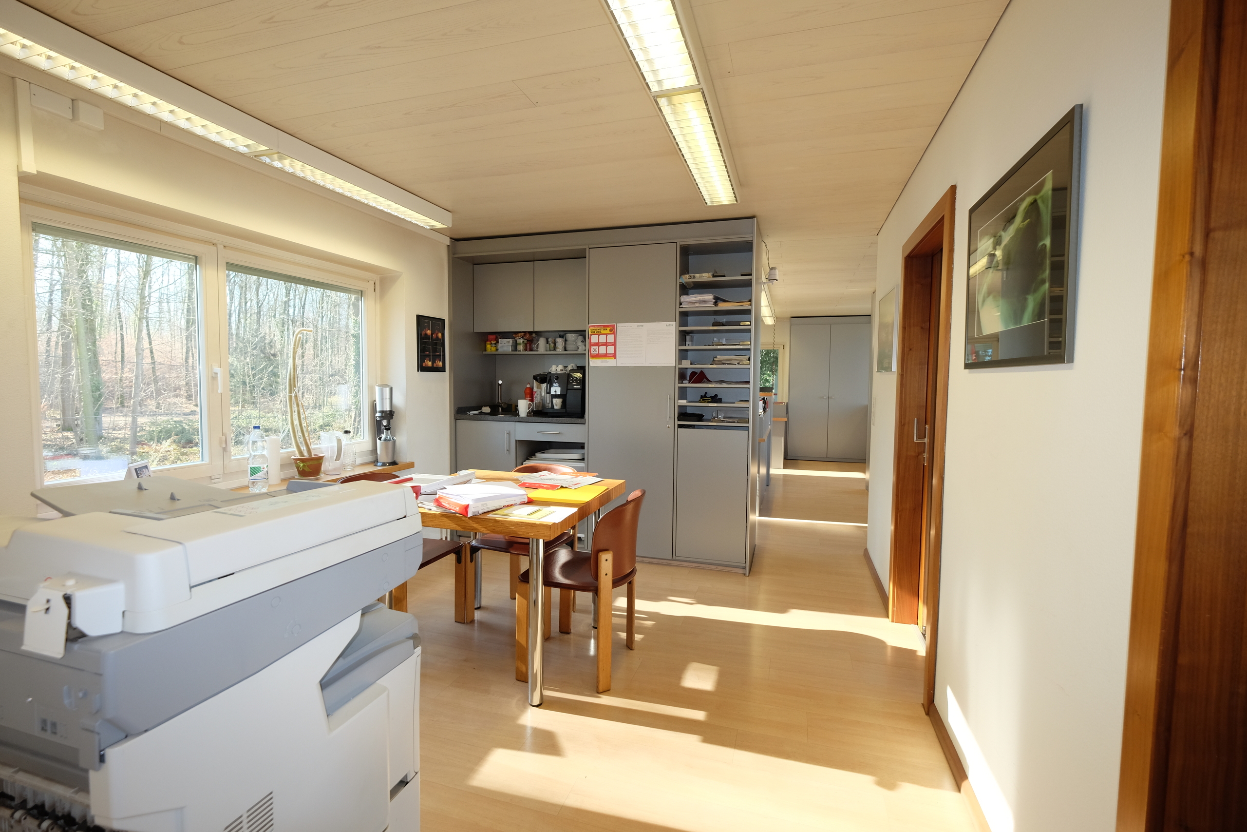 Teeküche im Obergeschoss 