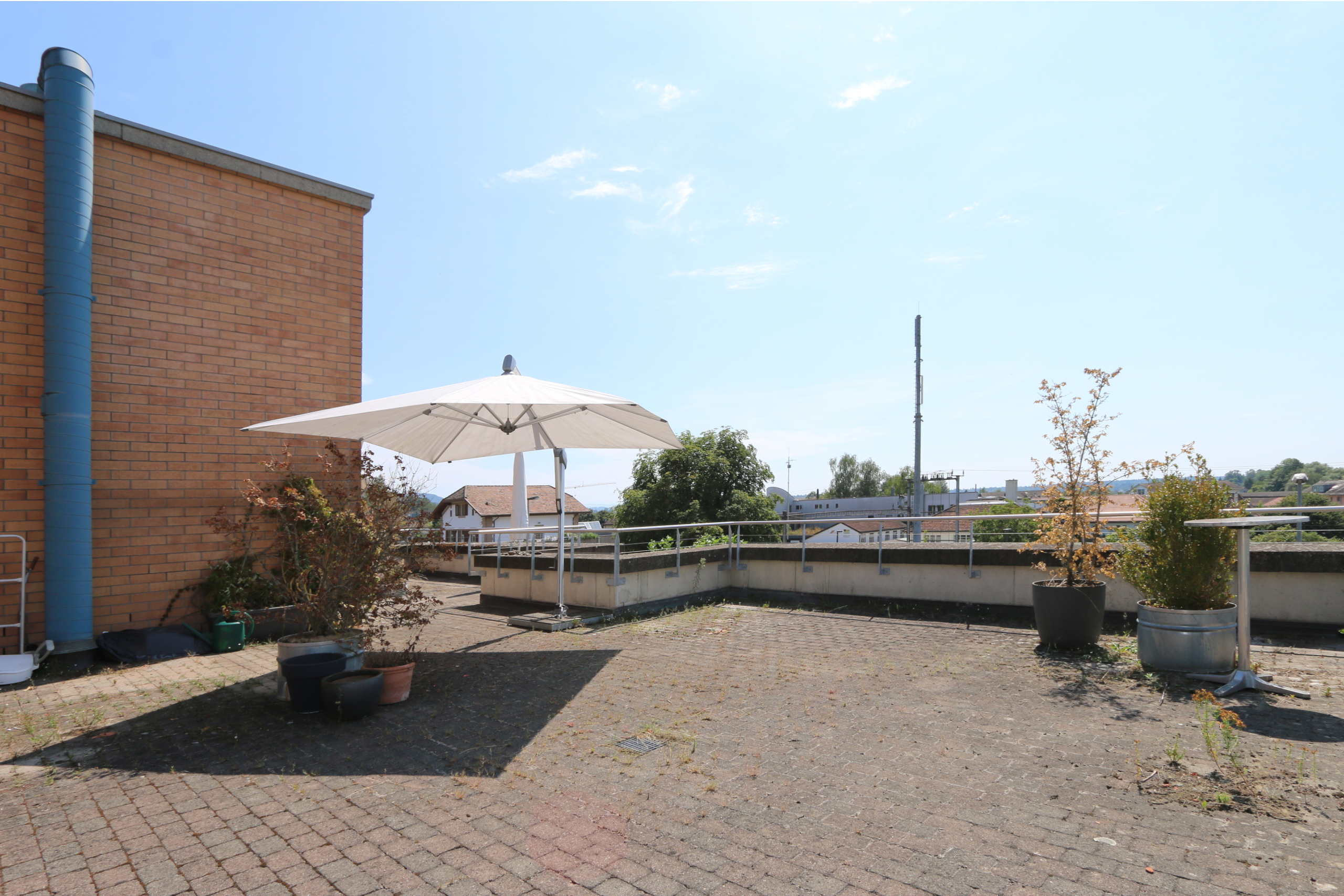 Aktuell: Private  Süd-Terrasse