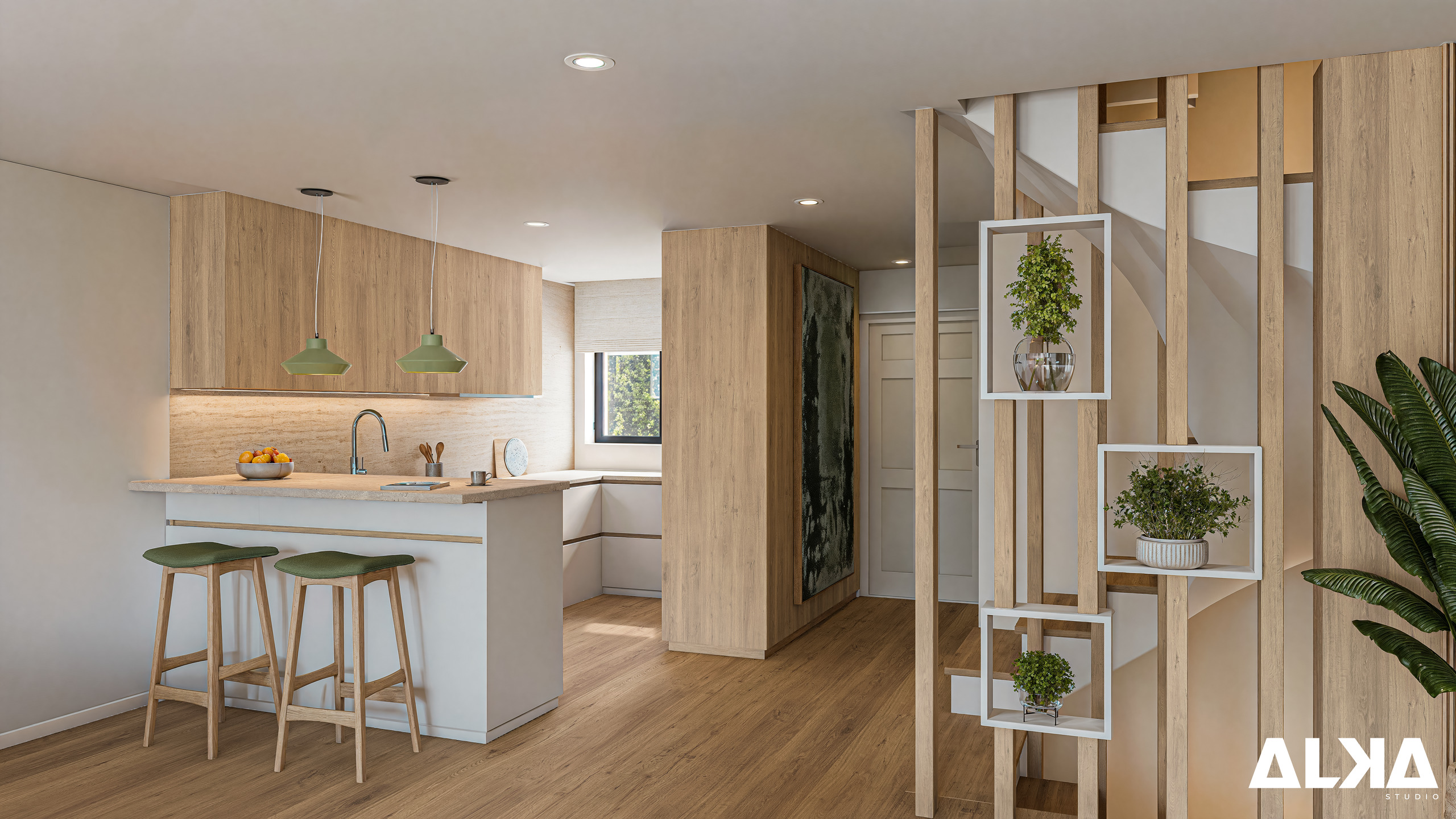 Image virtuelle, les finitions sont au choix des preneurs selon les budgets alloués