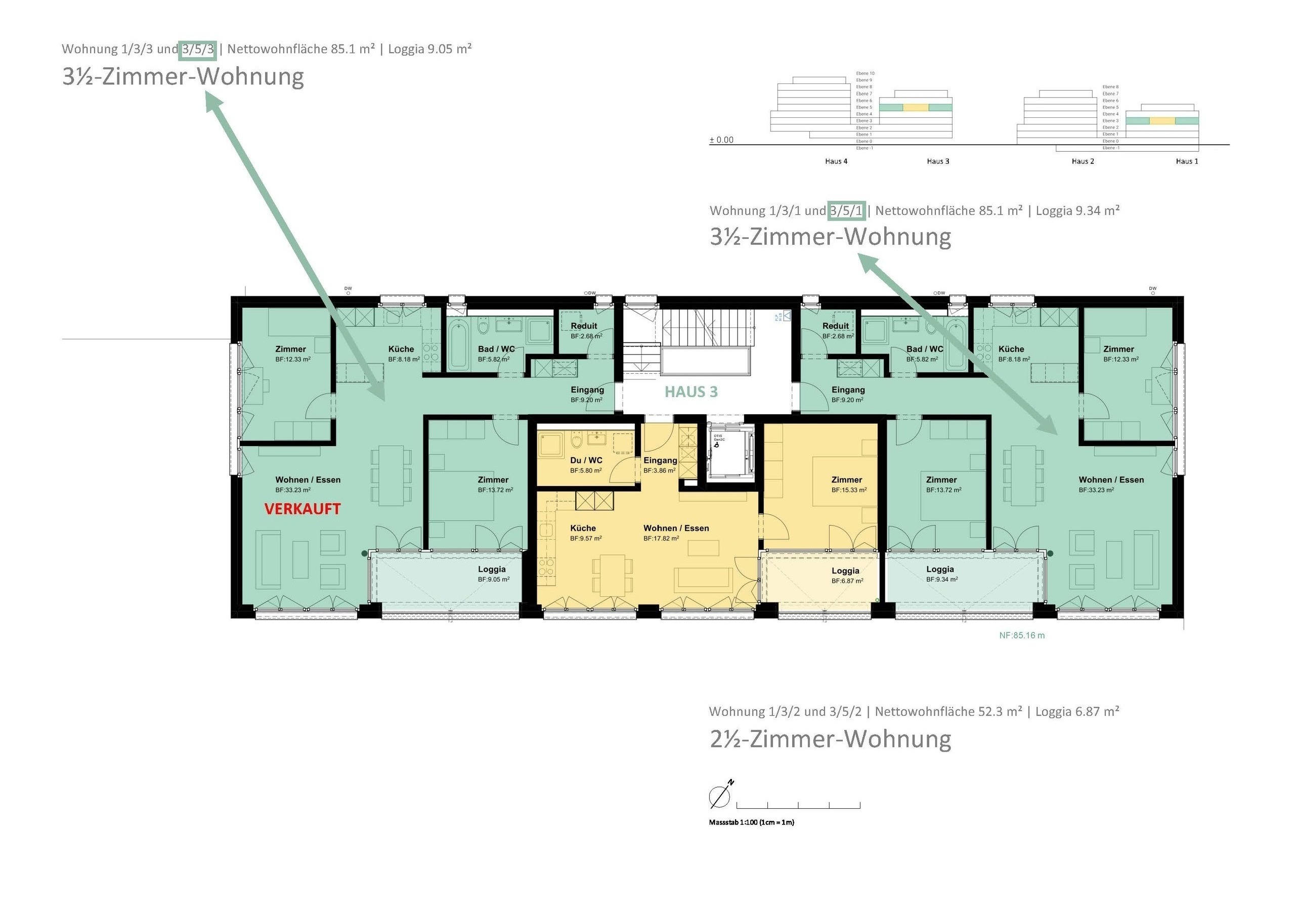 Grundriss WHG 3/5/1_3.5-Zi_Ebene 5