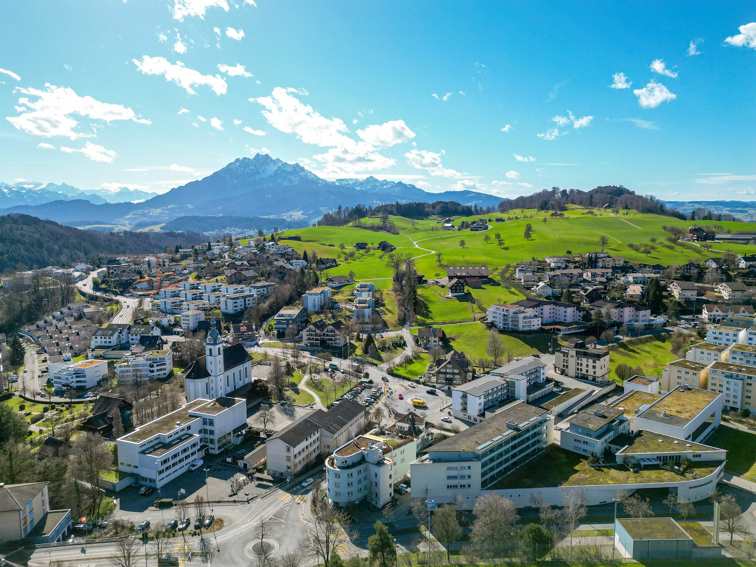 Mitten im Zentrum