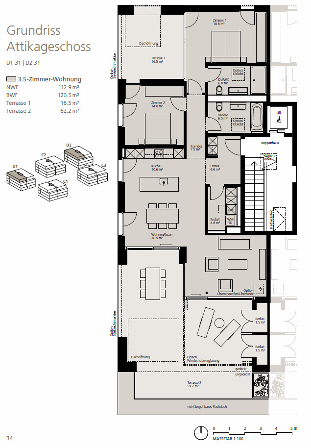 Grundriss D2-31 Grundriss D2-31