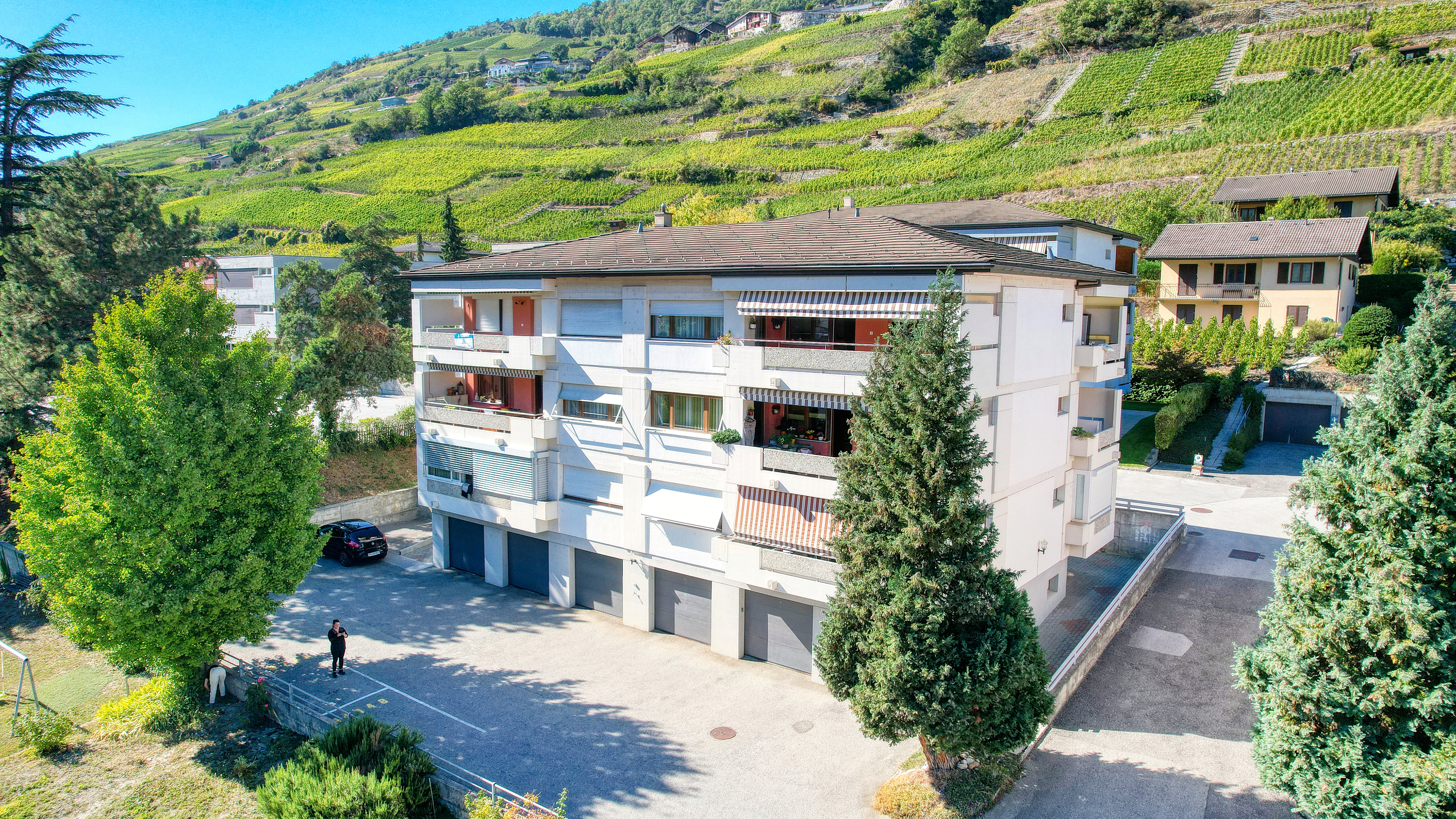 Appartement Noës - Vue drone Appartement Noës - Vue drone