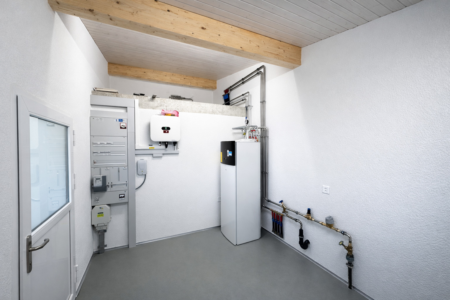 Local technique et buanderie