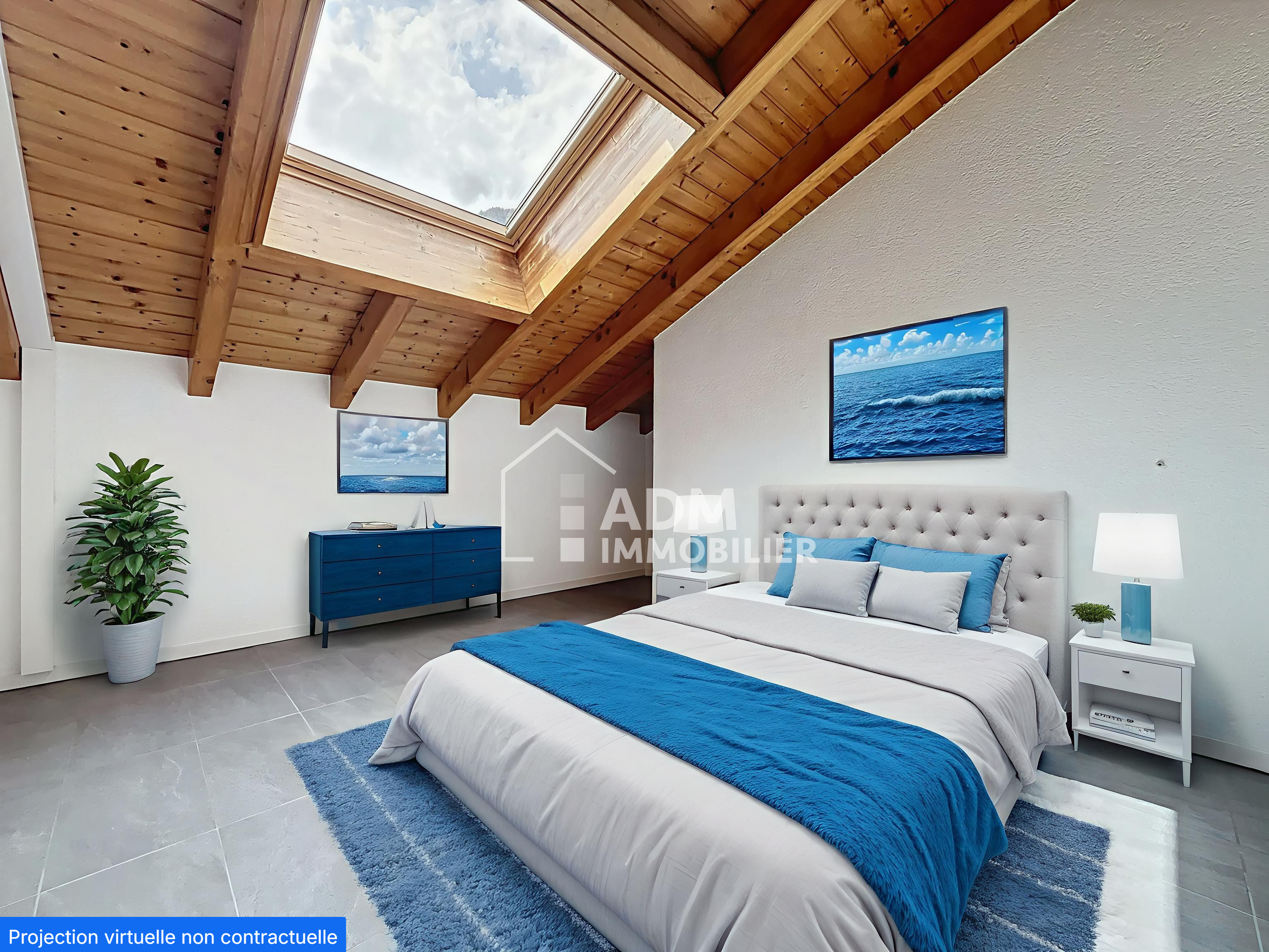 Chambre (projection virtuelle) Chambre (projection virtuelle)