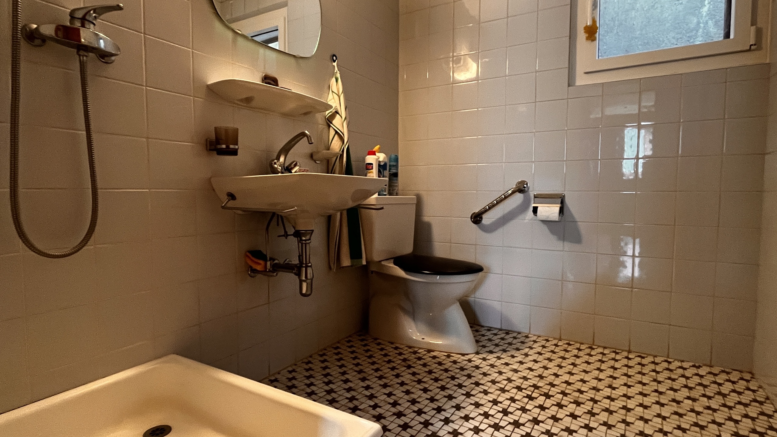 WC/douche au rez inférieur