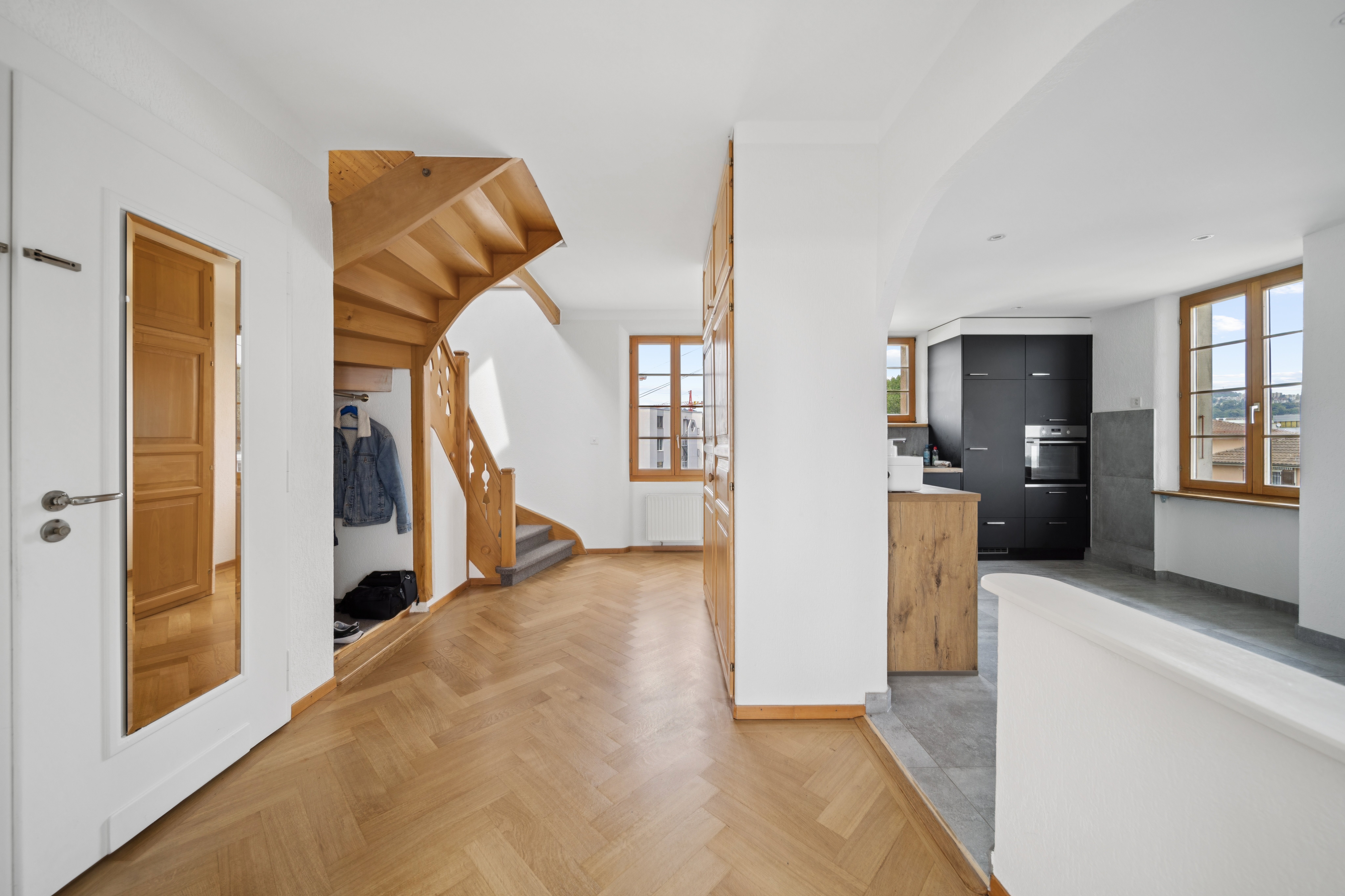 Duplex au dernier étage