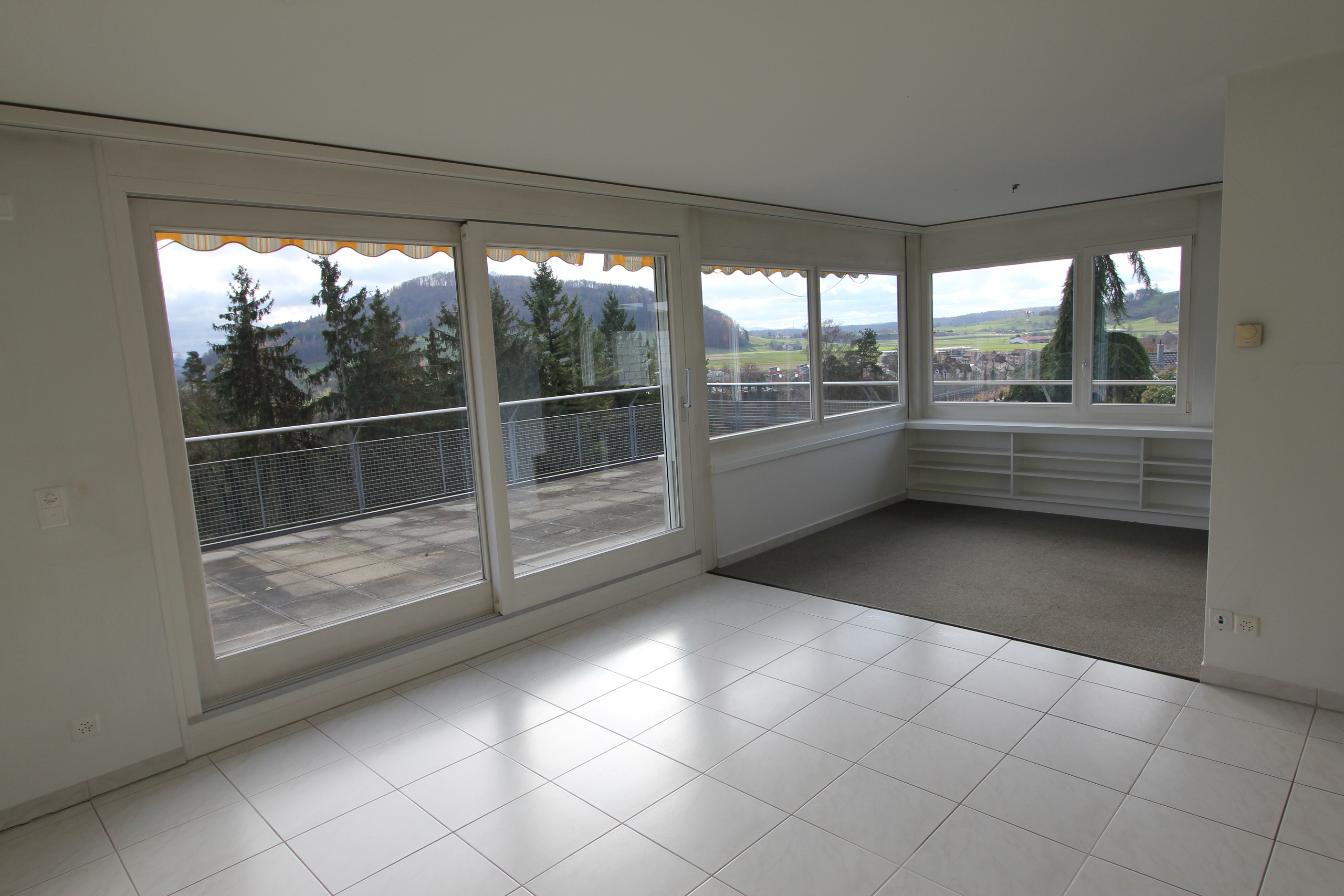 Wohnzimmer mit Aussicht