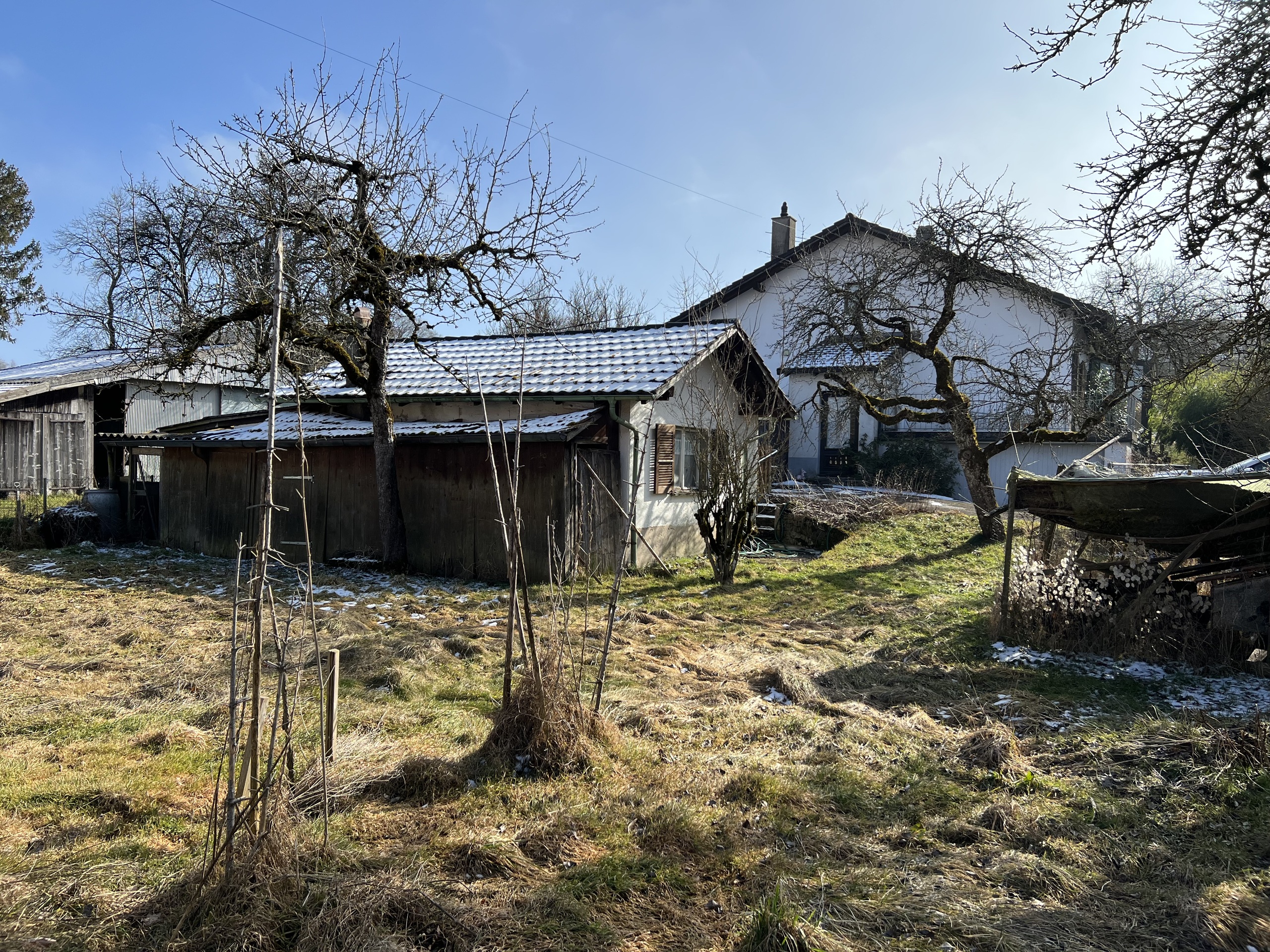 More workshop in front of the house More workshop in front of the house