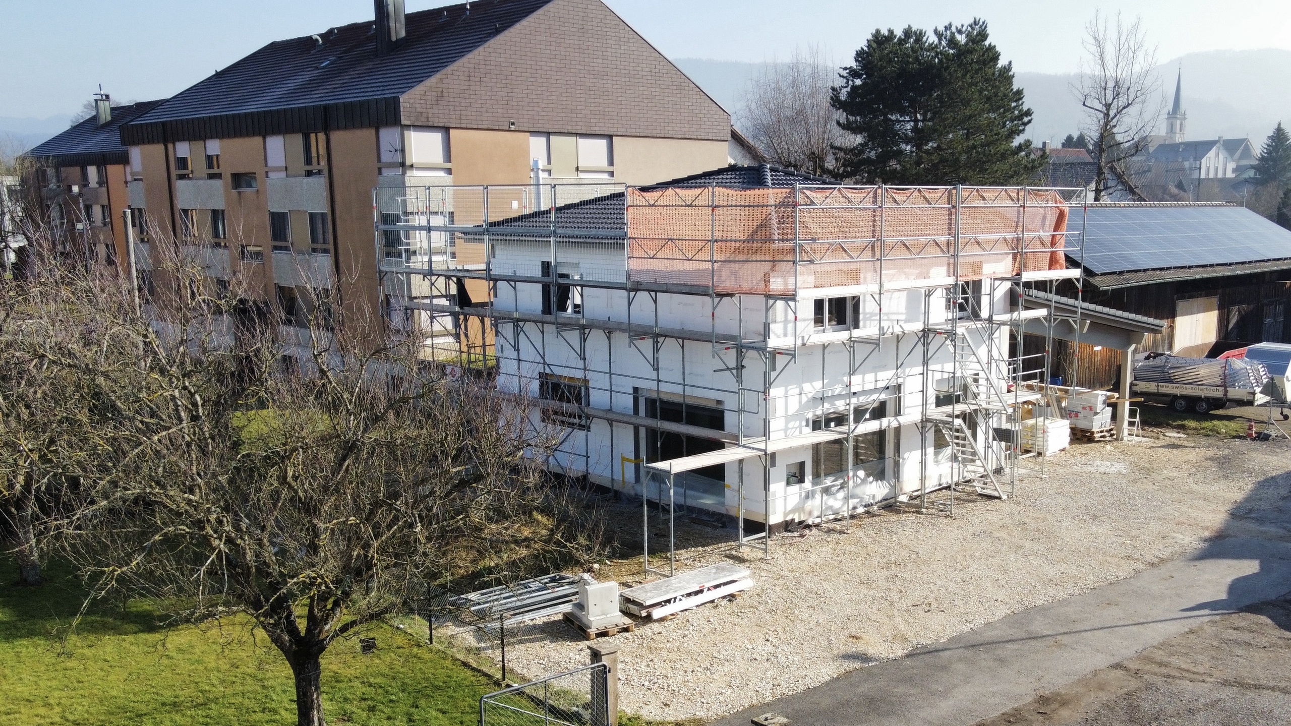 Photos de la construction février 2025