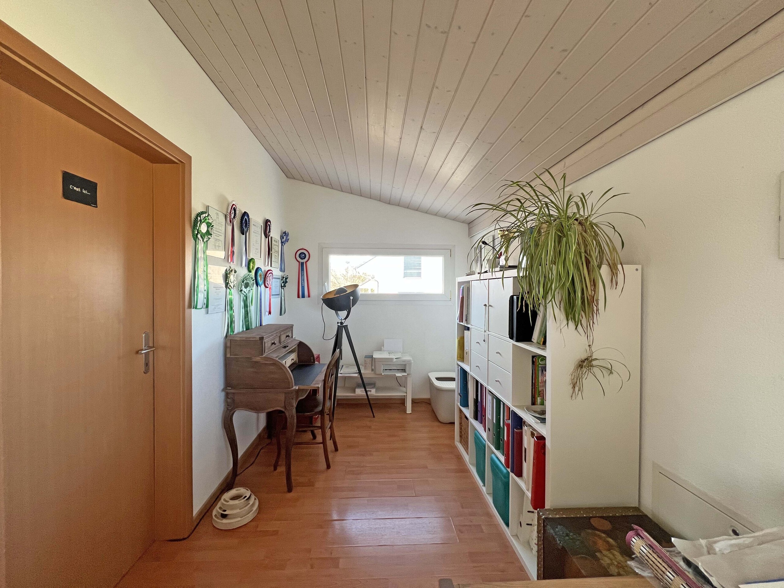 Espace bureau/lecture