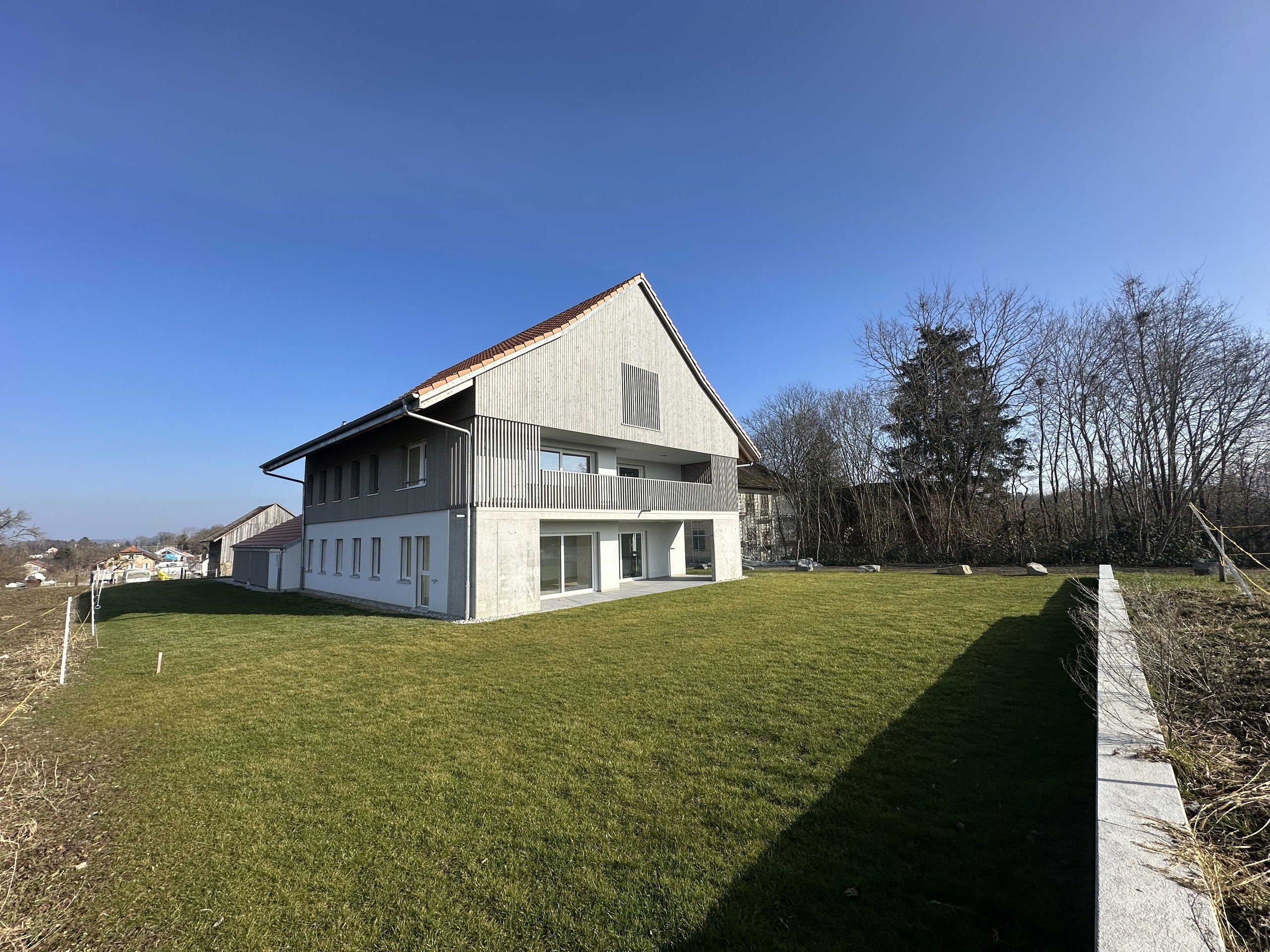 Façades sud et ouest Façades sud et ouest