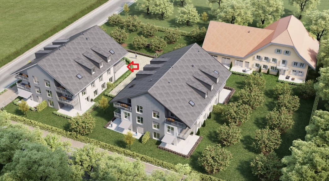 Image de synthèse des immeubles