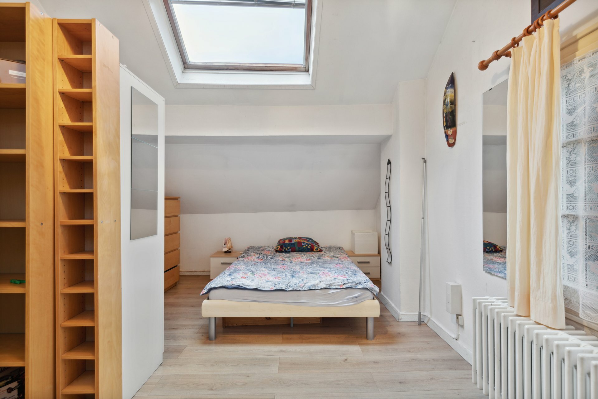 Ausgebauter Dachboden : Schlaf- & Wohnbereich