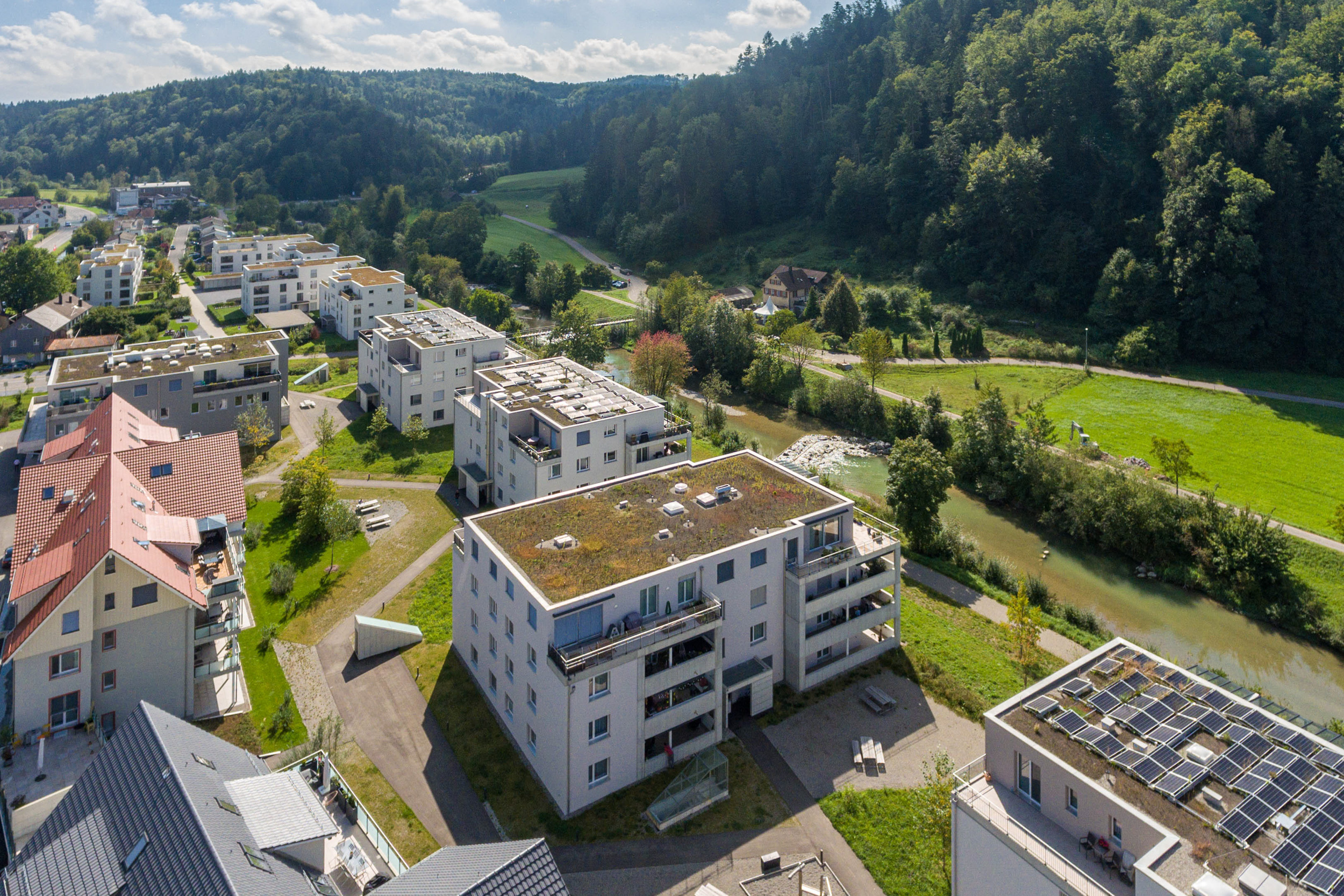 Begehrte, ruhige Lage an der Töss Begehrte, ruhige Lage an der Töss