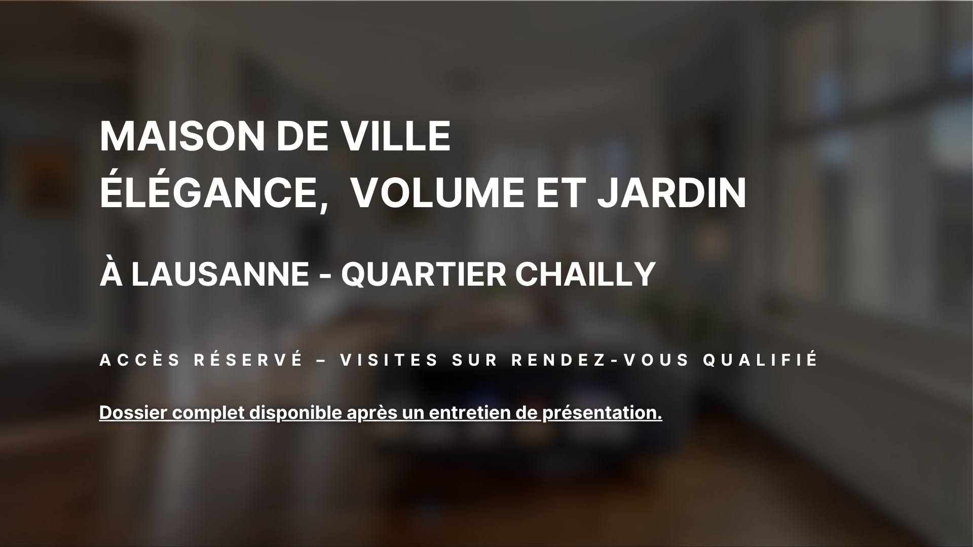 Premier coup d'oeil