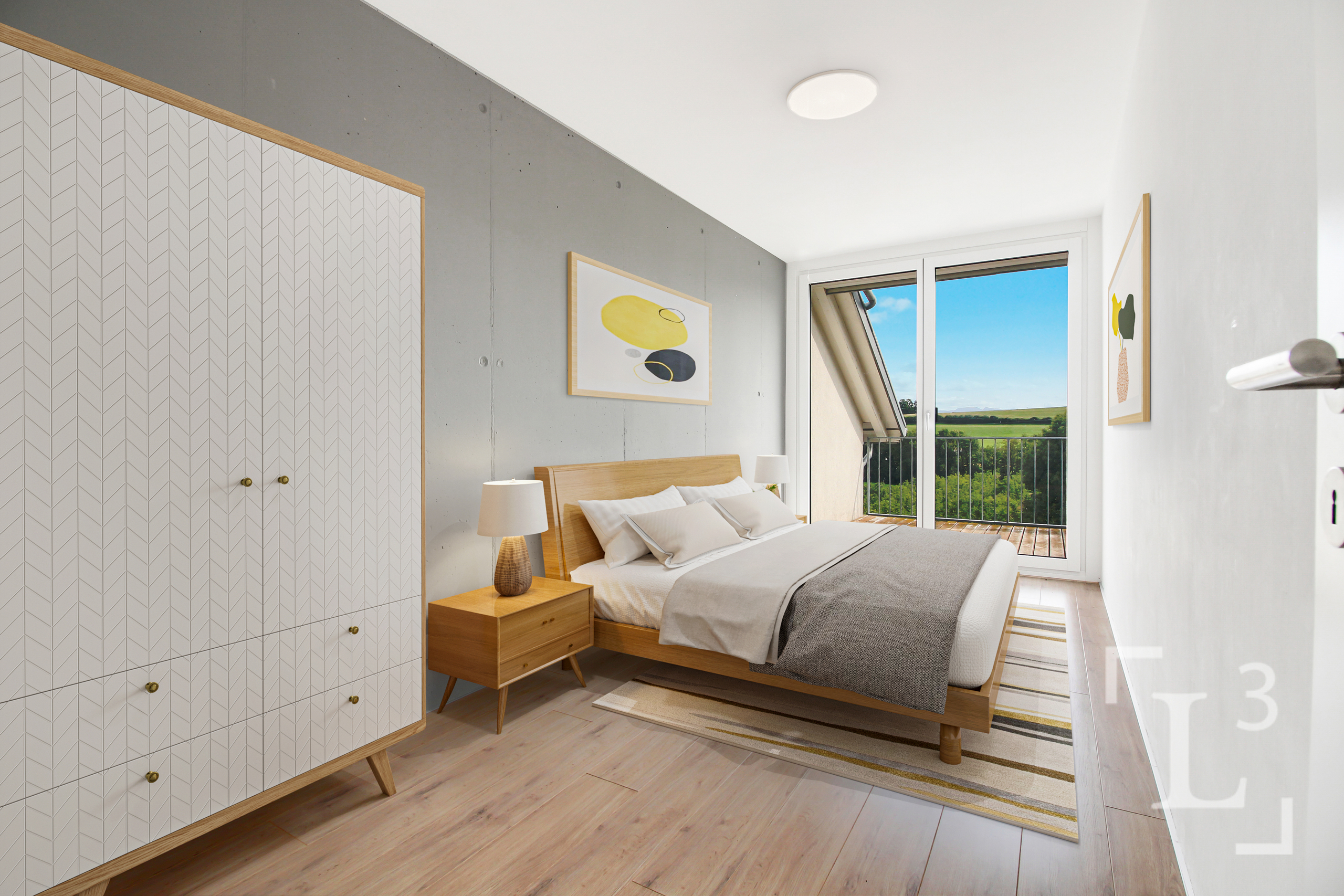 Chambre 2 (1er étage)