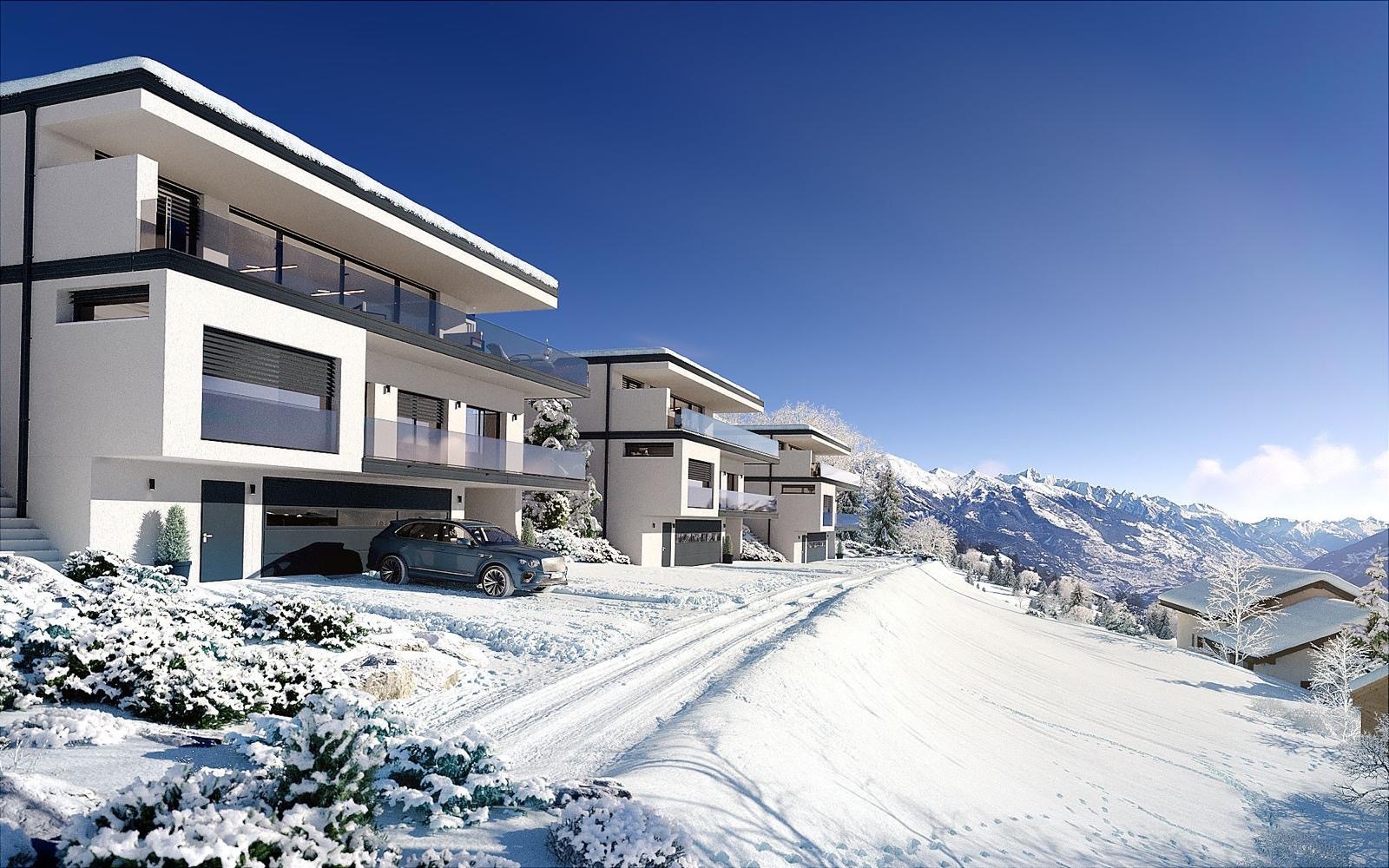 Vue projet extérieure 