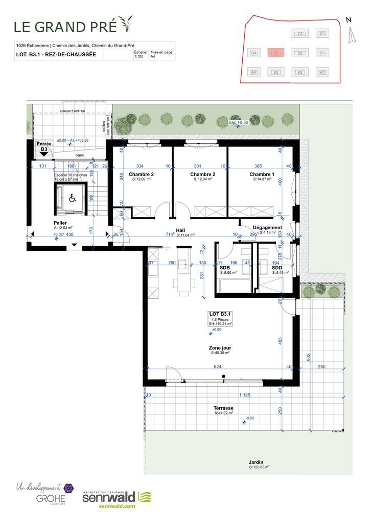 Plan lot B3.1