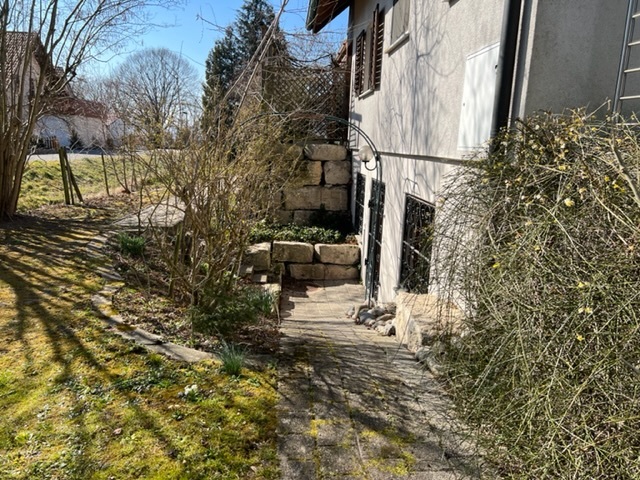 Eingang Atelier/Praxis/Büro