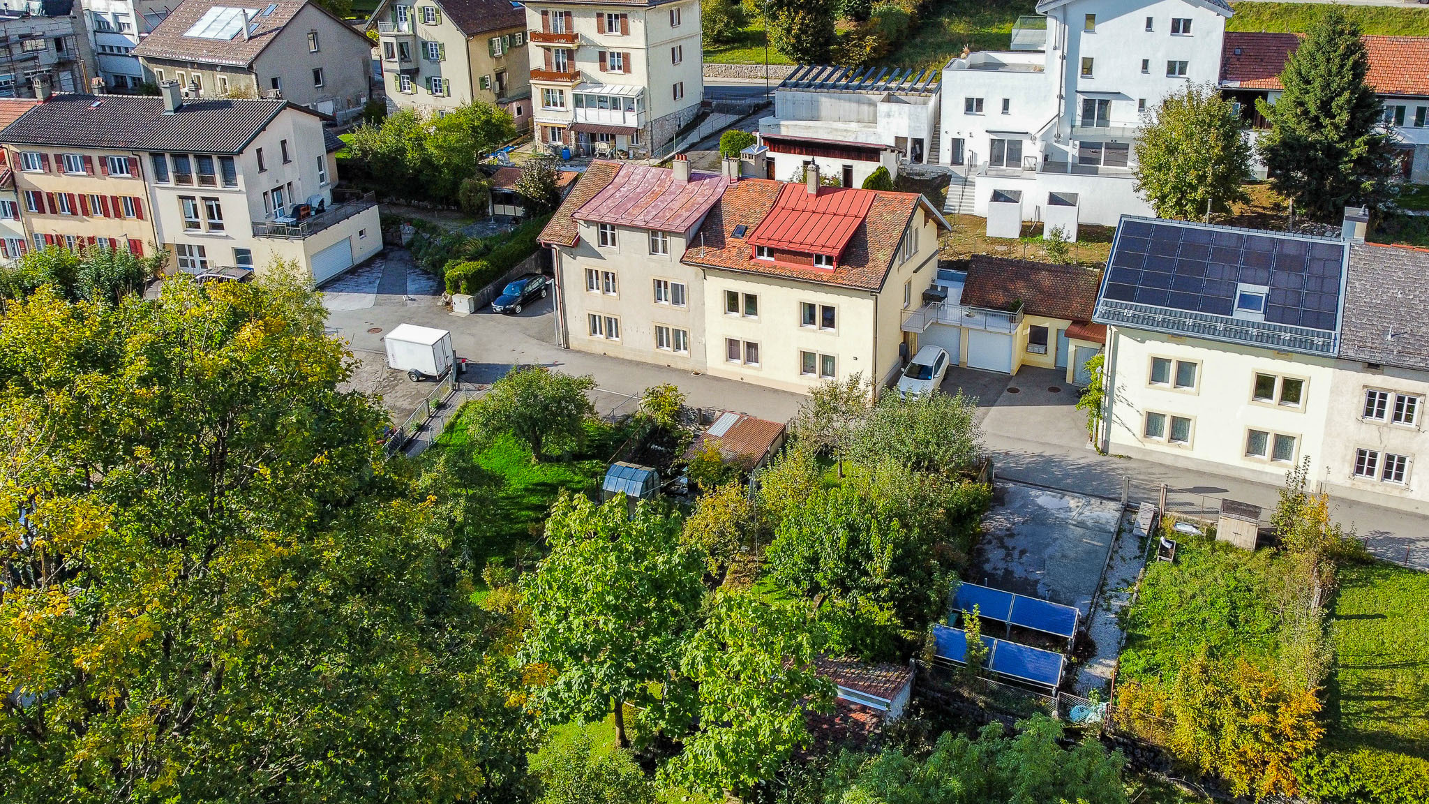 Vue aérienne