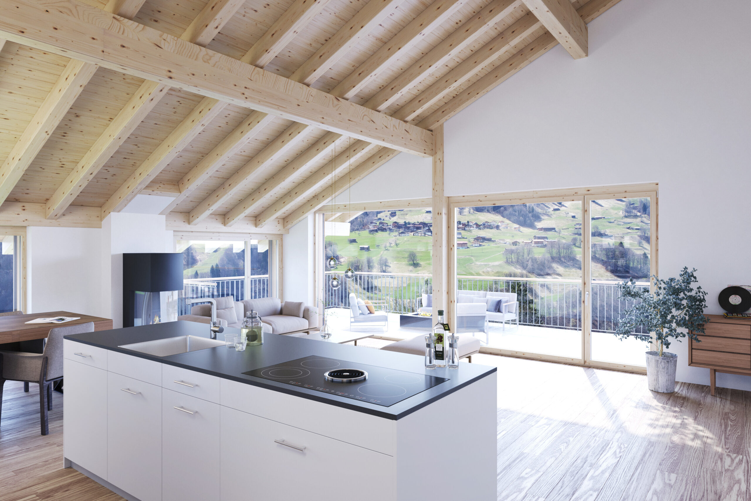 Note: The illustrations serve as inspiration and are not representations of the standard equipment.