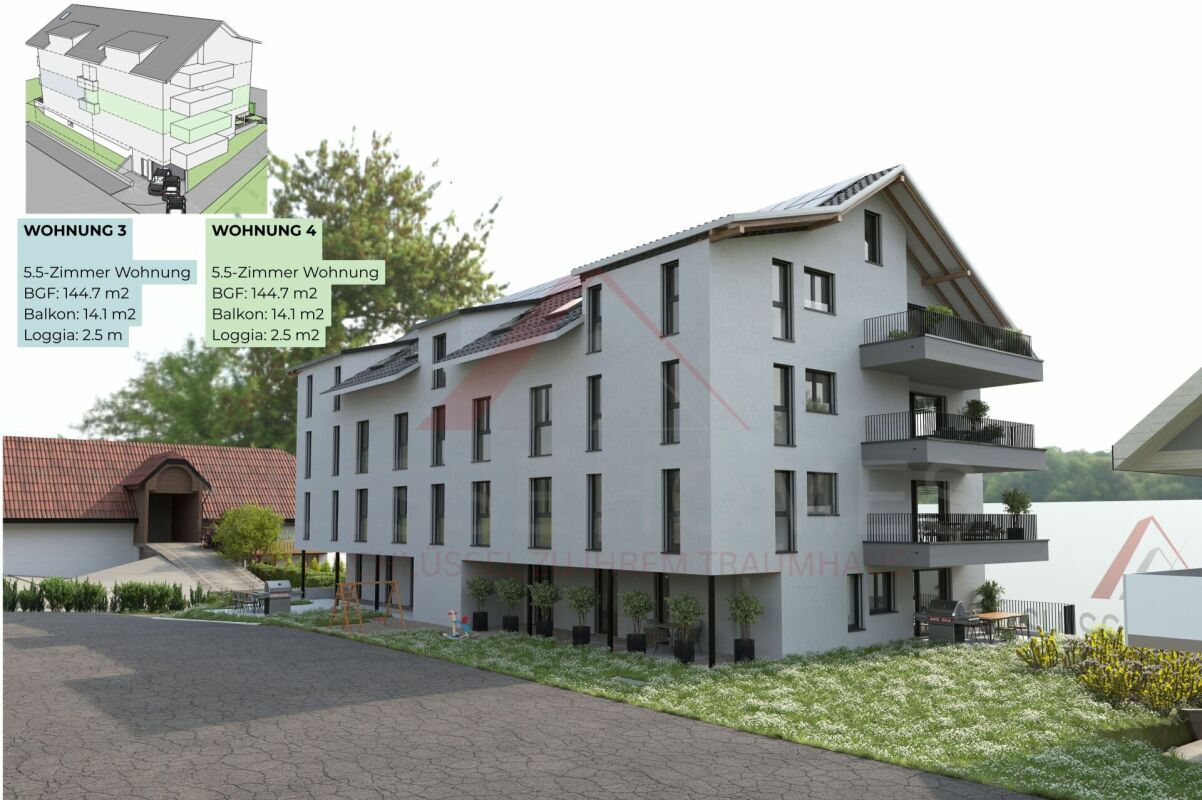 Fassadenansicht (Front, Rückseite, Seite) ? Vue de la façade (avant, arrière, côté)