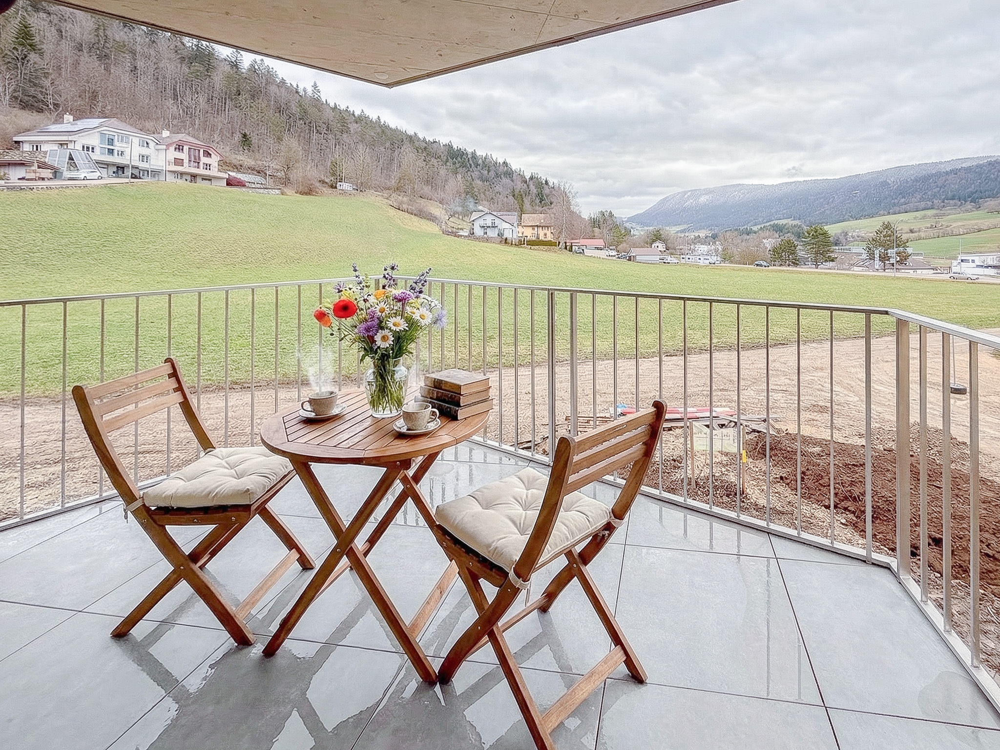 Balcon de 8.70 m2 (image de synthèse)