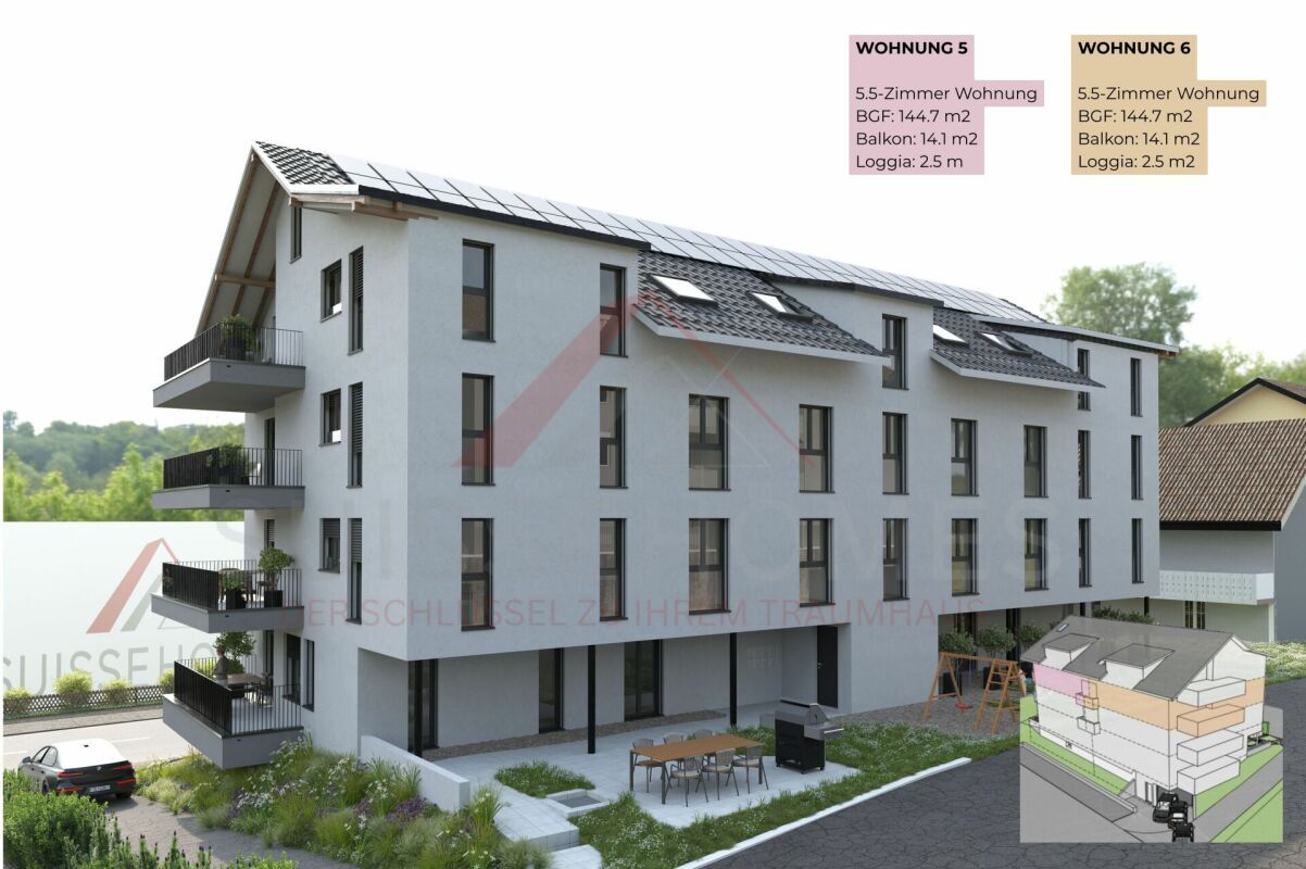 Fassadenansicht (Front, Rückseite, Seite) ? Vue de la façade (avant, arrière, côté)