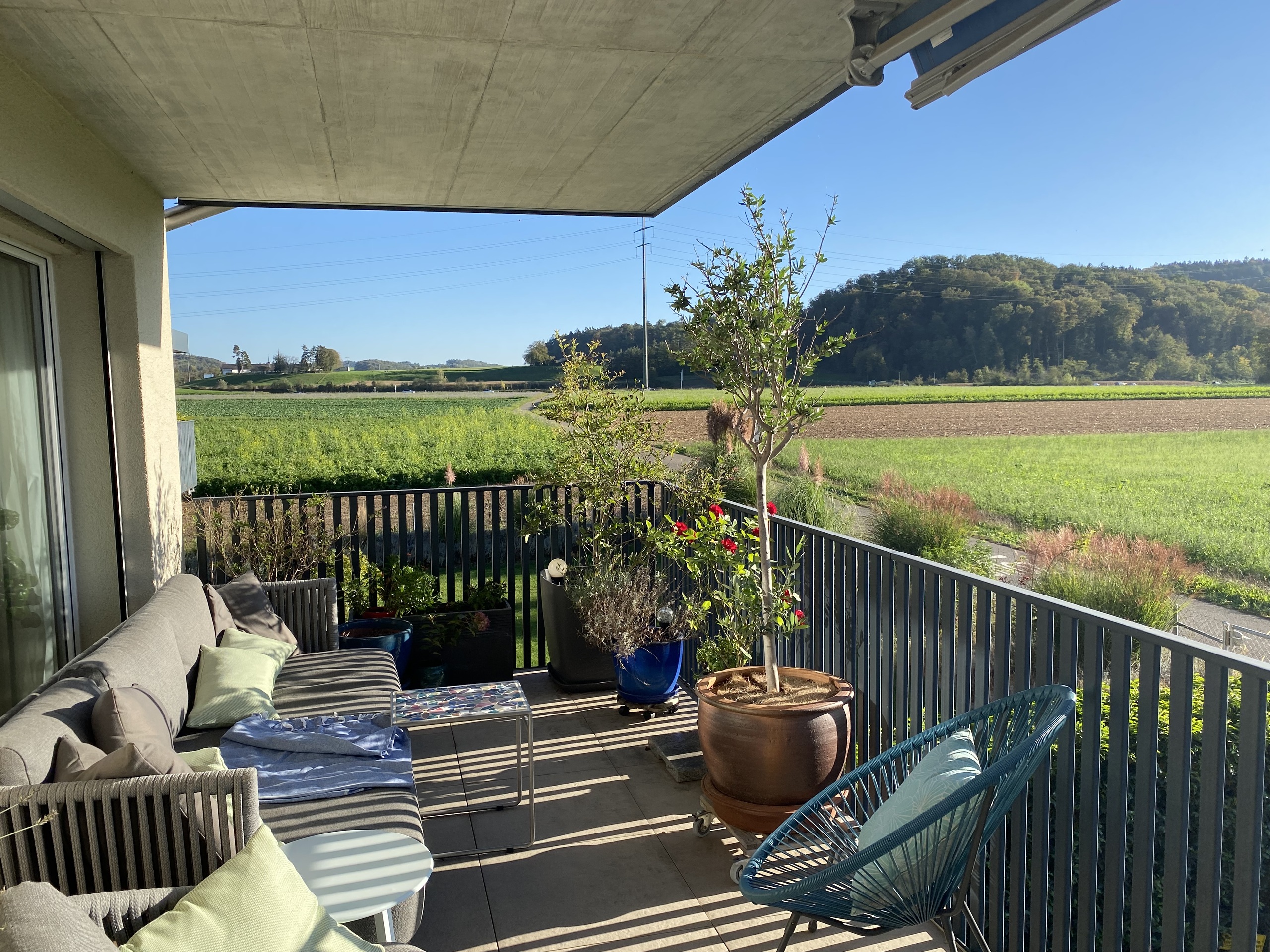Terrasse mit Weitsicht