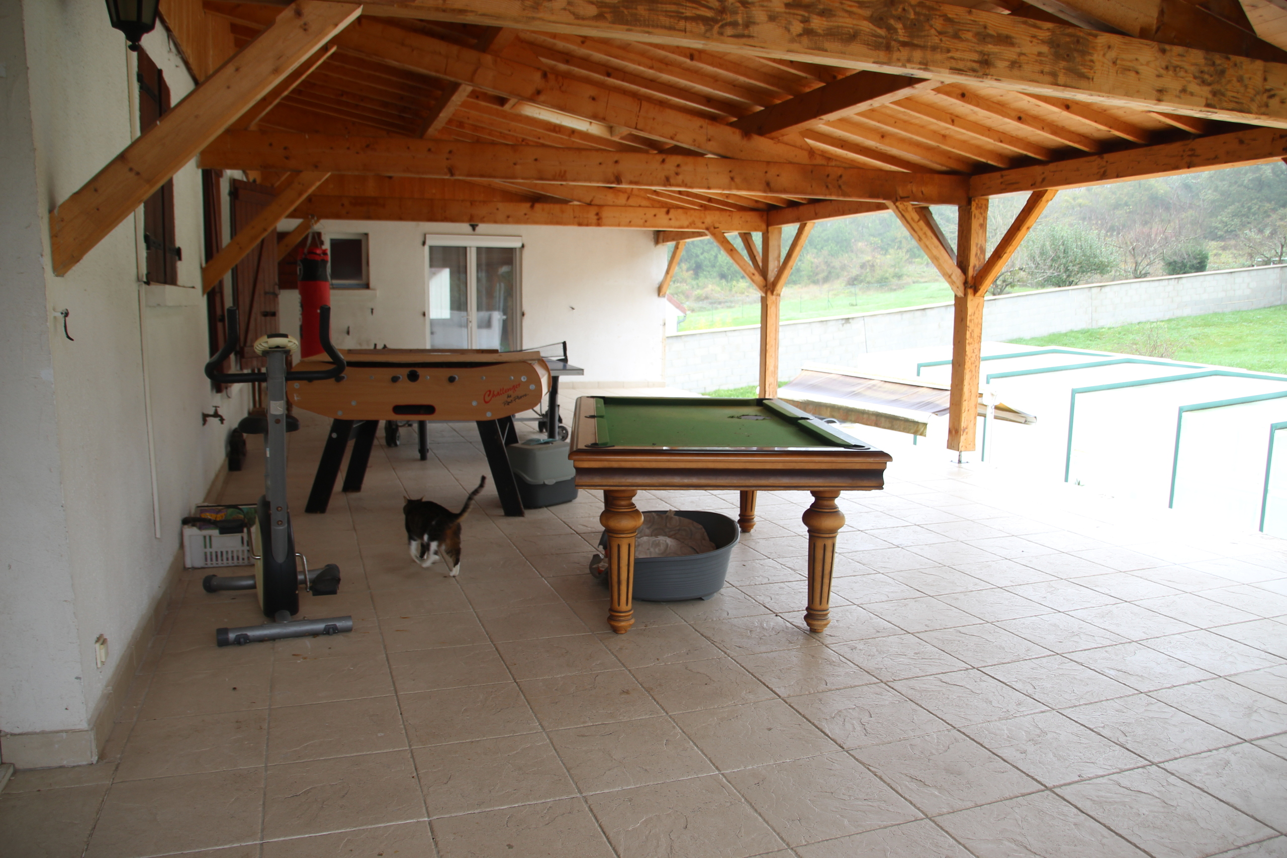 Terrasse du 1er étage de 80 m2