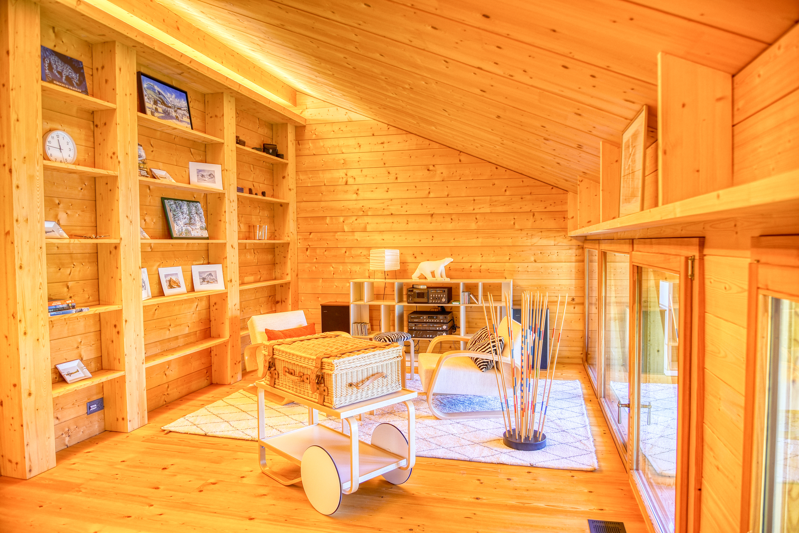 Chalet Zinal - Salle de jeux/bibliothèque Chalet Zinal - Salle de jeux/bibliothèque