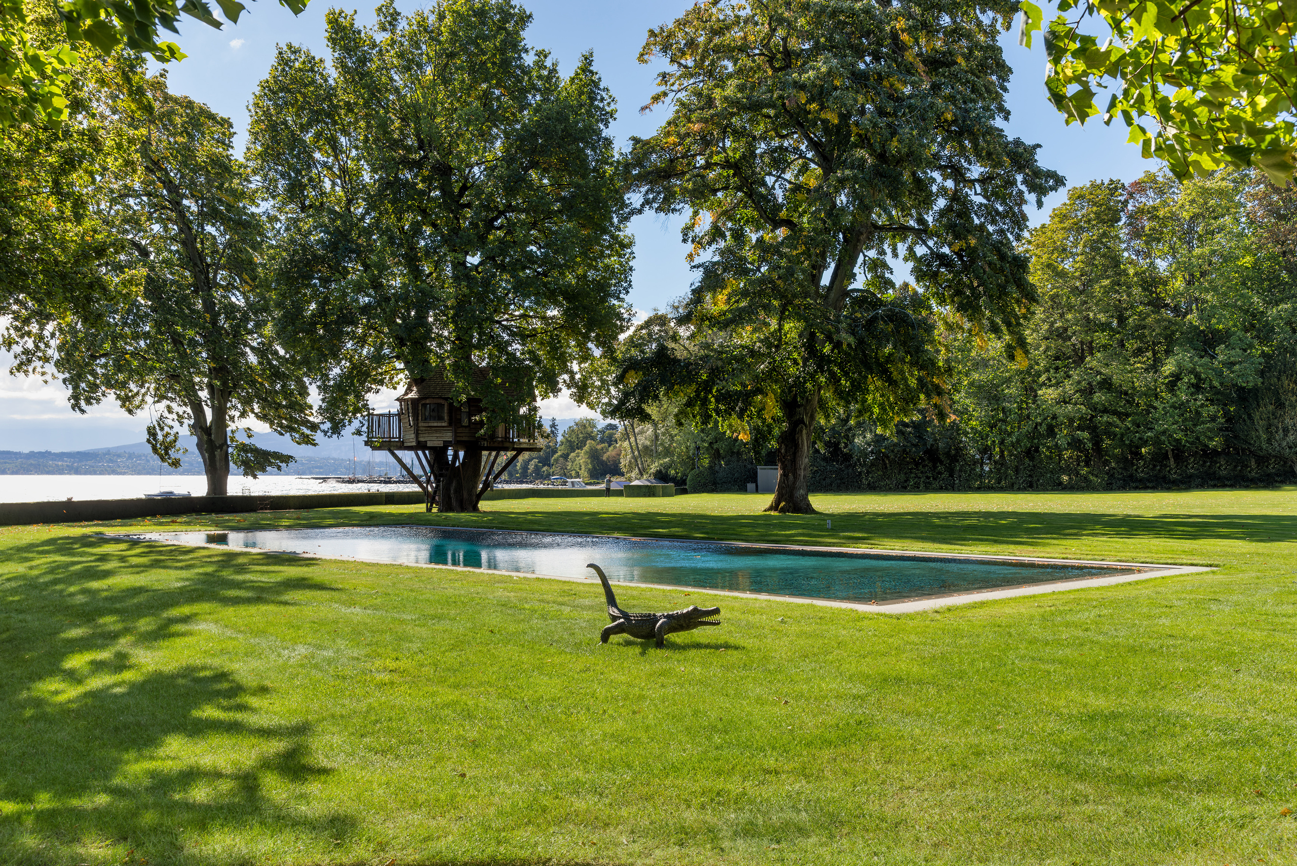 Piscine / cabane dans les arbres Piscine / cabane dans les arbres