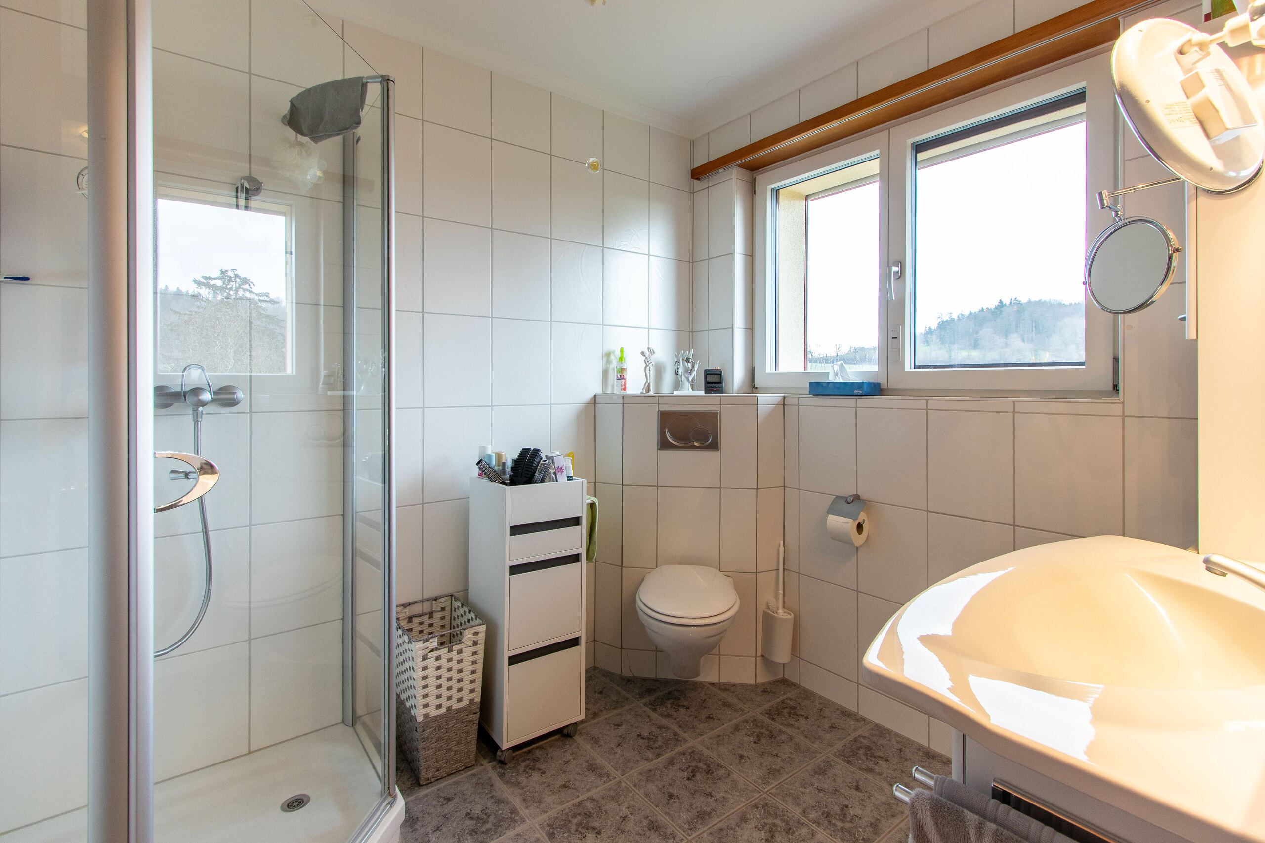 Douche / wc vers chambre 3