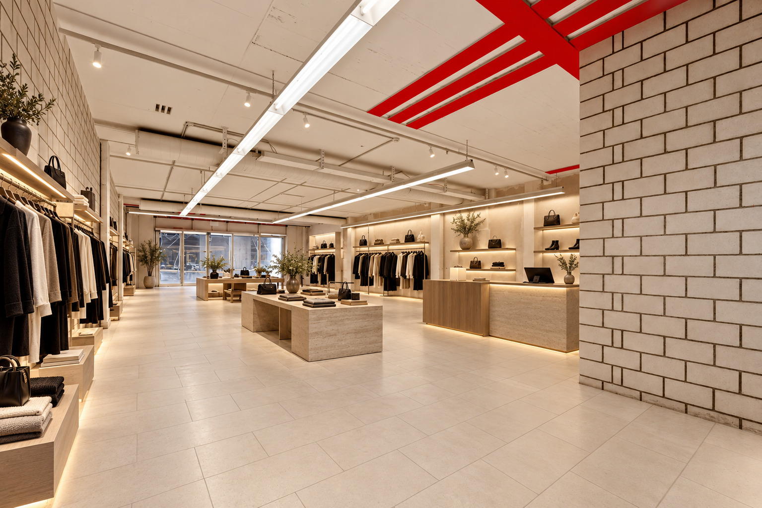 Interior view