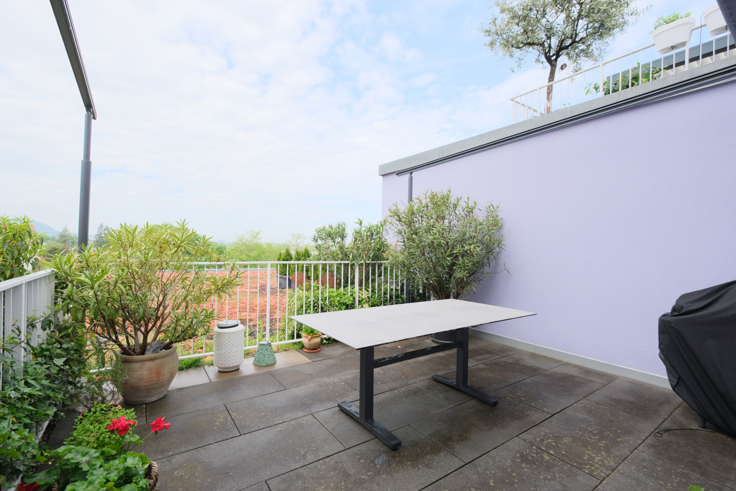 Terrasse mit Pergola 