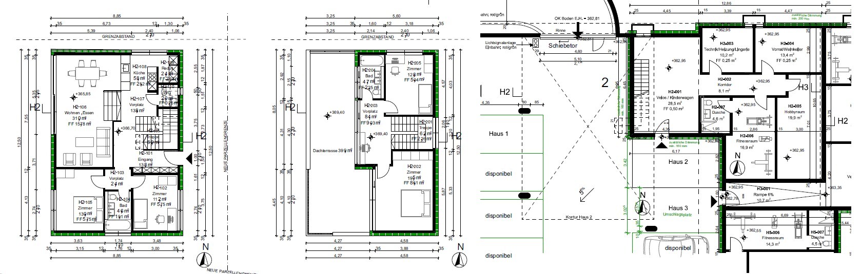 Grundriss gesamt Haus 2