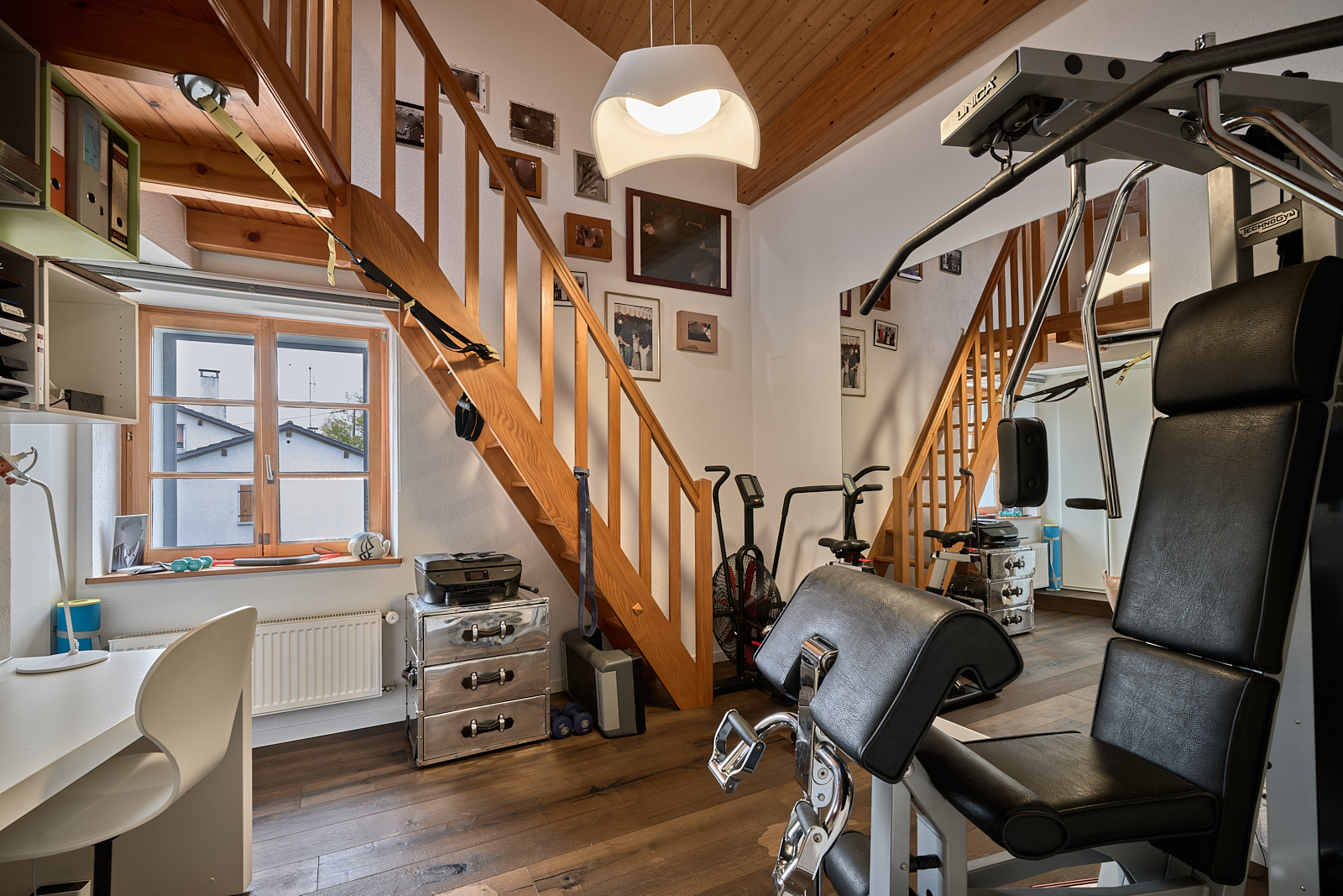 Chambre avec mezzanine