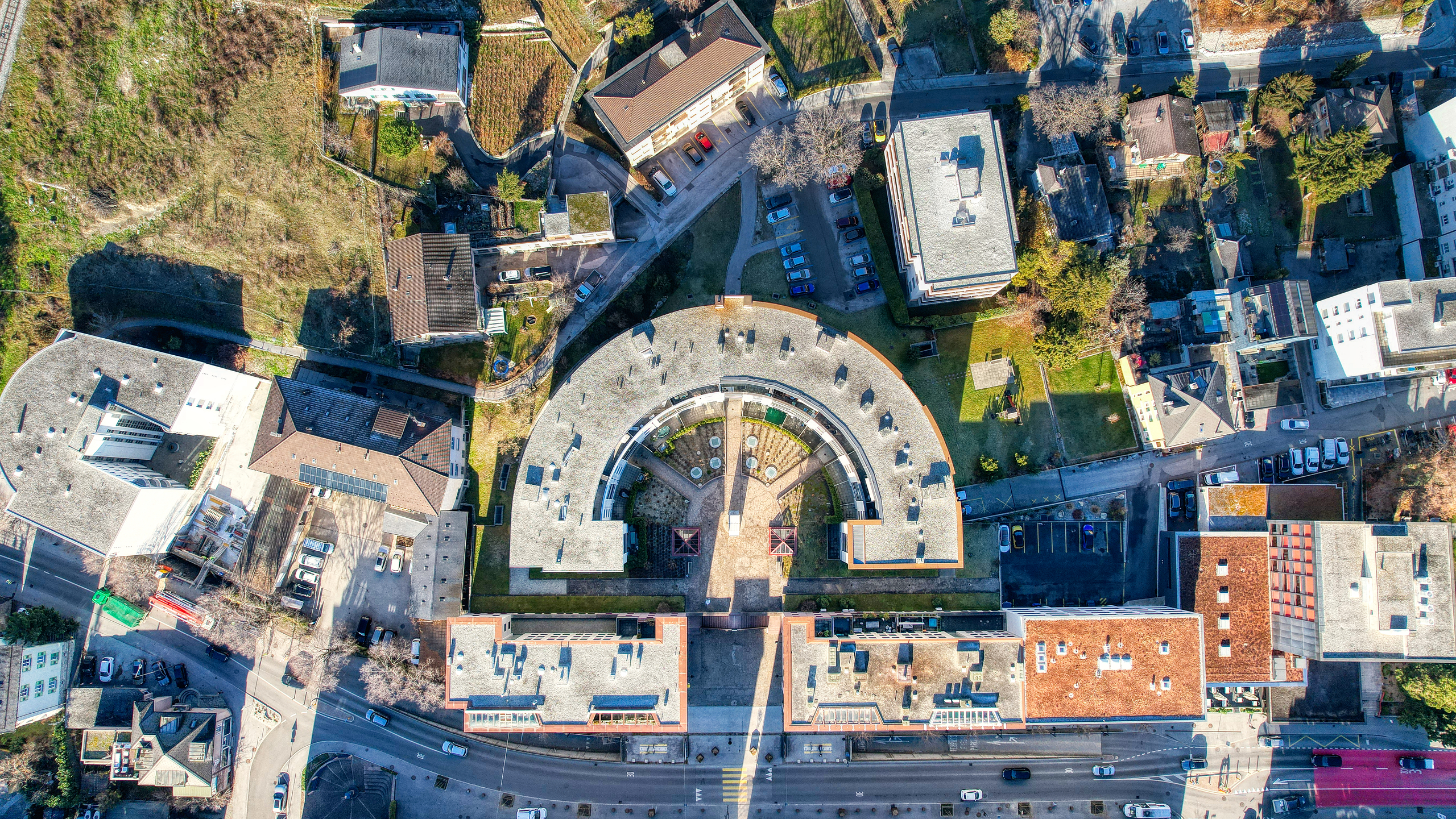 Appartement Sierre - Vue drone