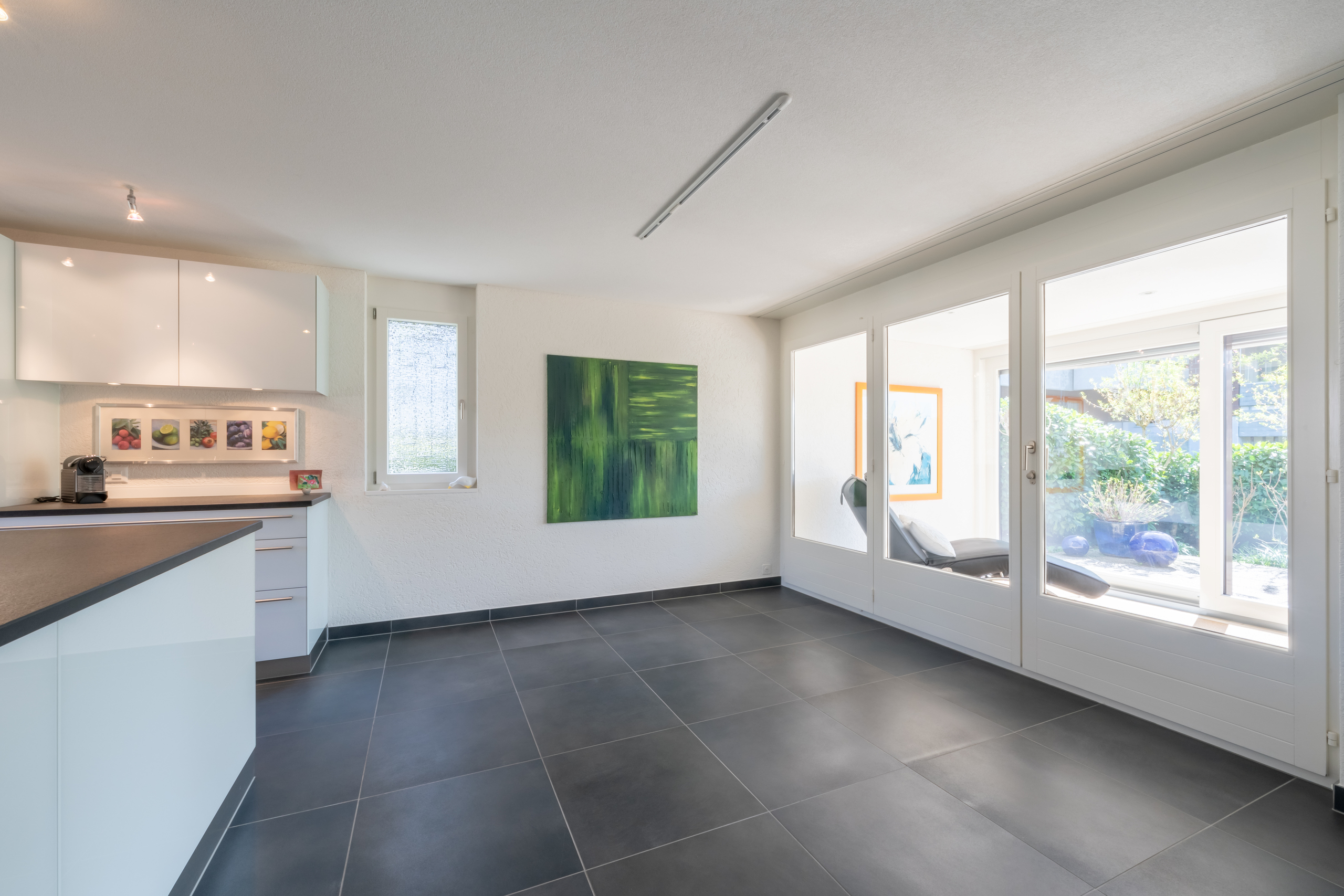 Wohnzimmer mit Essbereich Wohnzimmer mit Essbereich