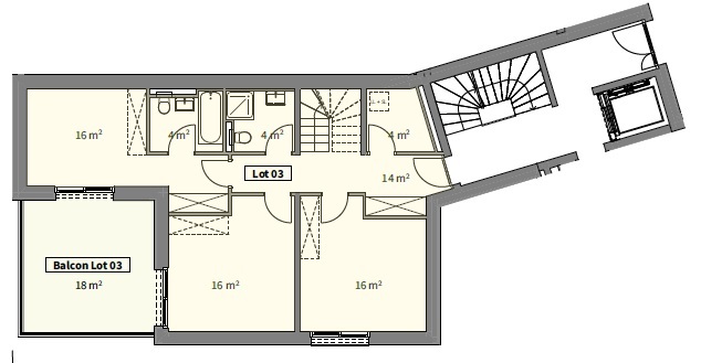 Plan niveau 1 - image non contractuelle